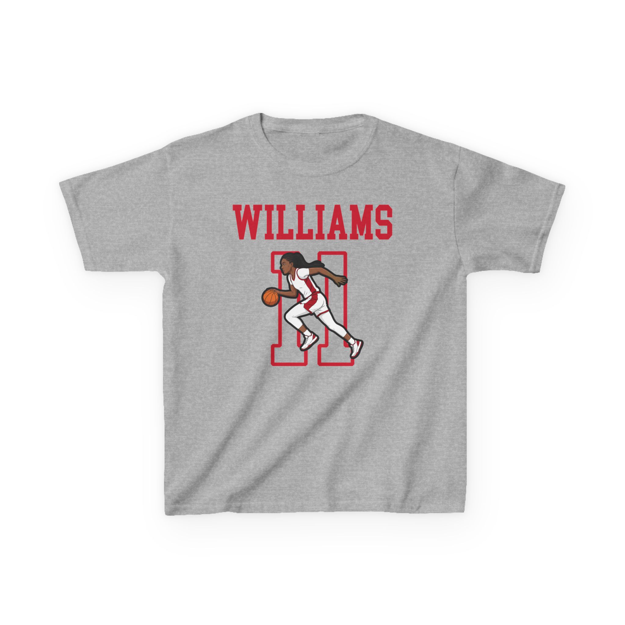 Youth Tee — character_shirsey in Grey
