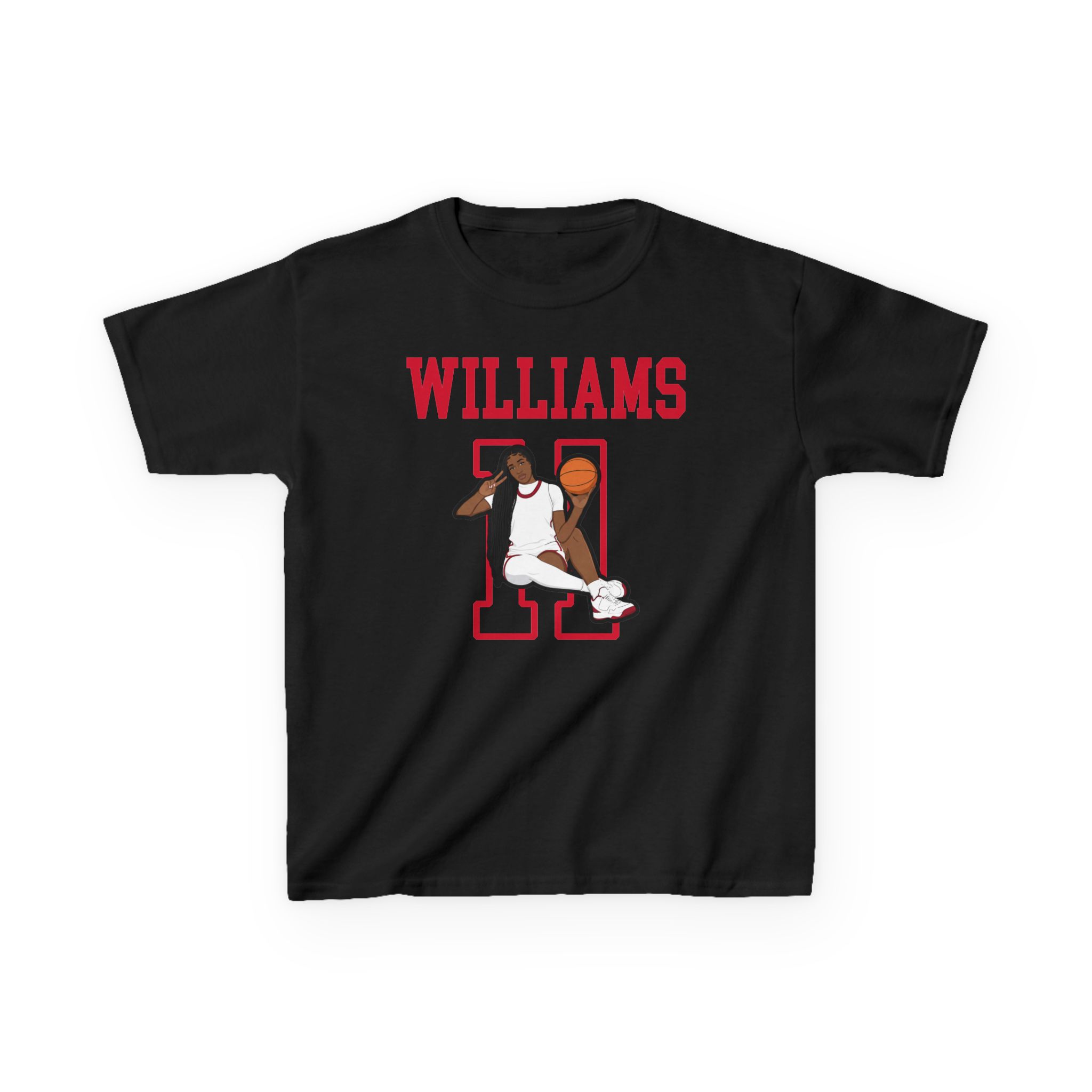 Youth Tee — character_shirsey in Black