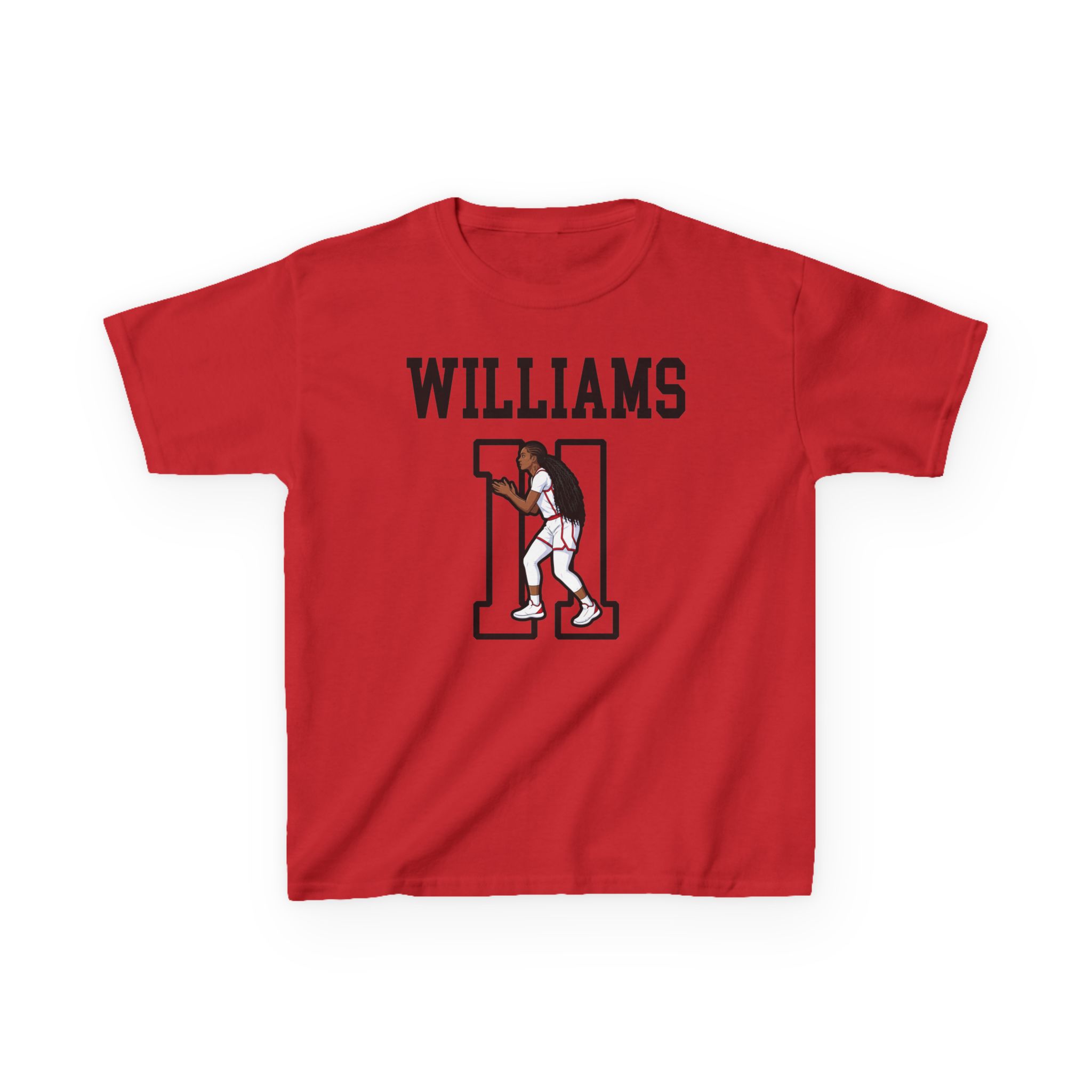 Youth Tee — character_shirsey in Red