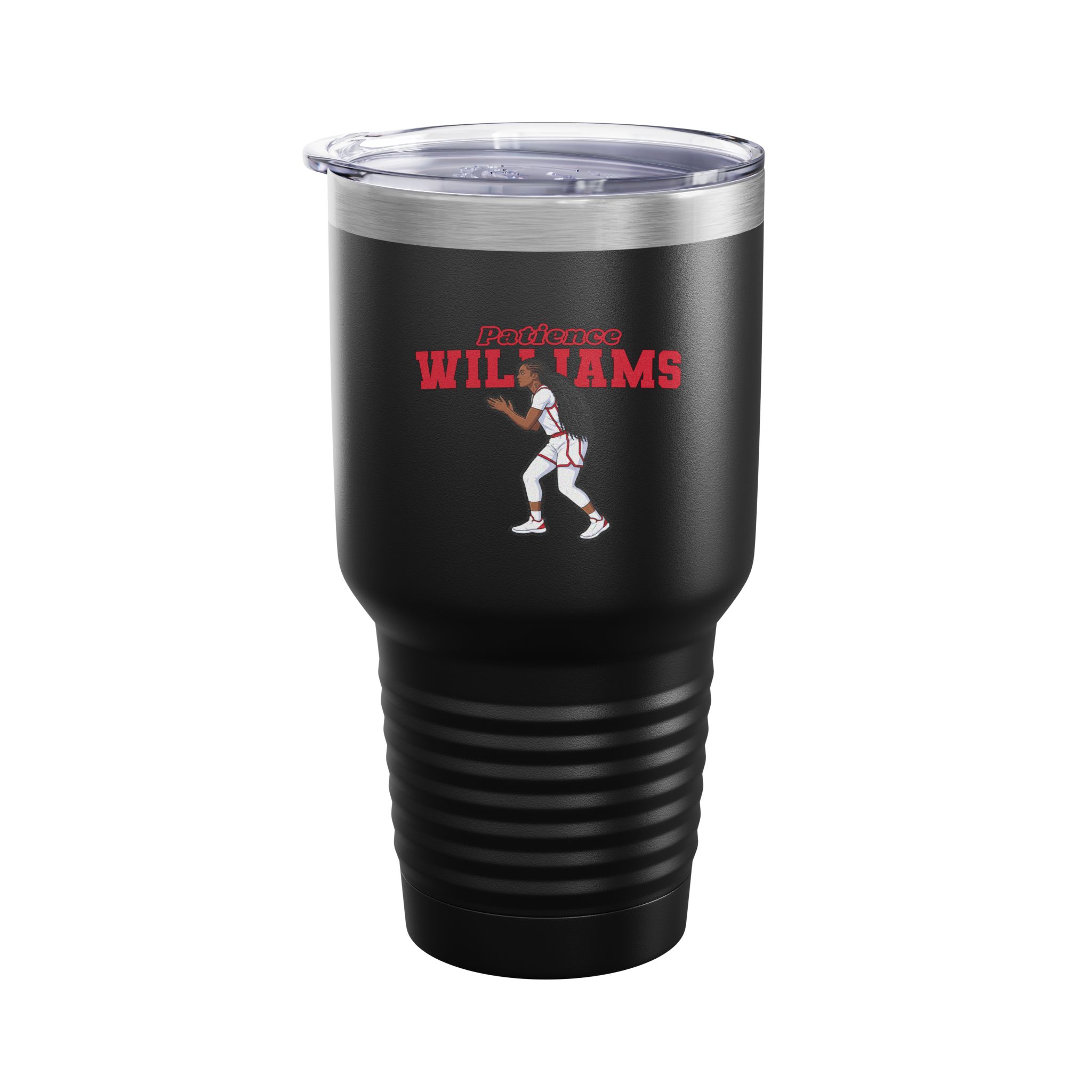 30oz Tumbler — character_name_arch in Black