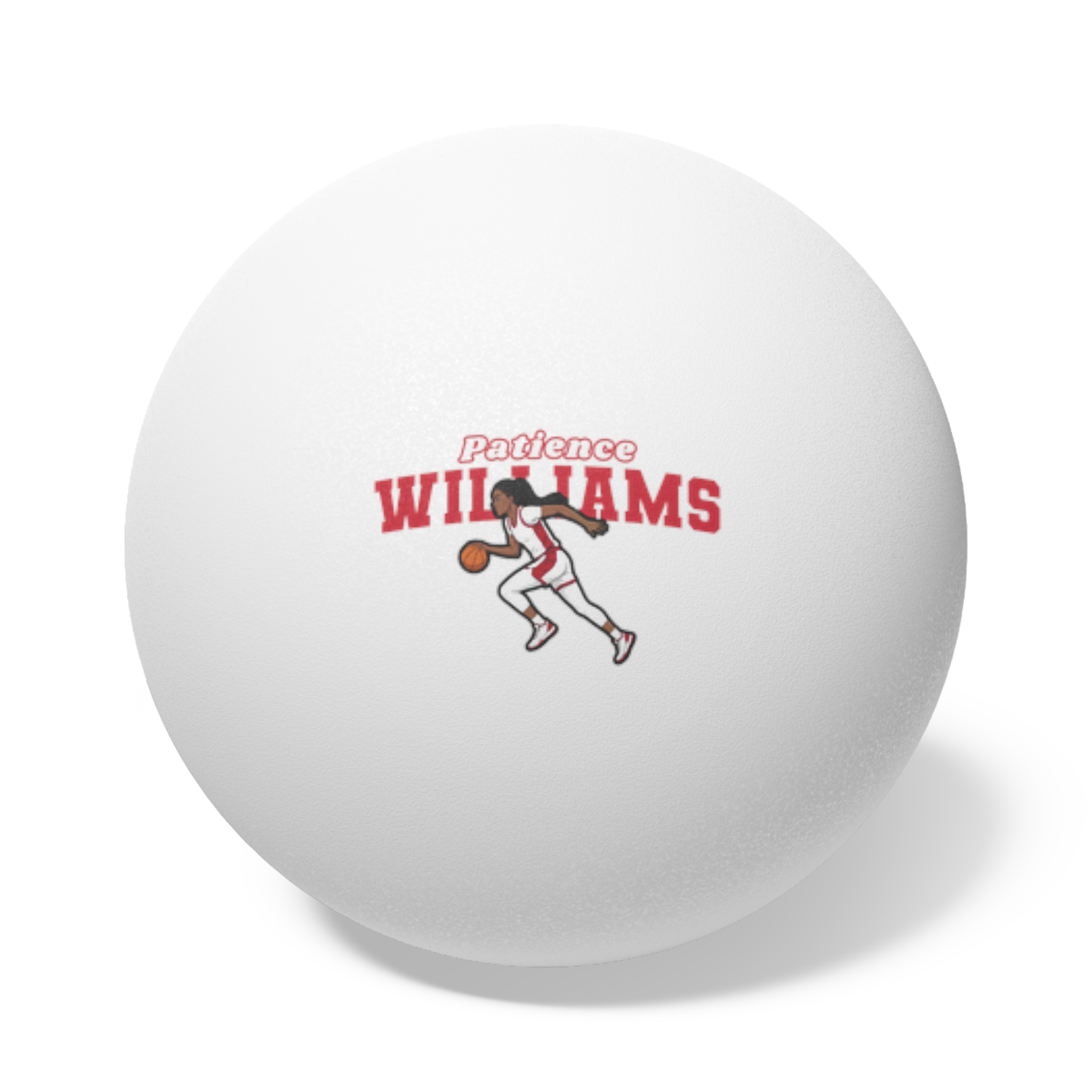 Ping Pong Balls, 6 pcs — character_name_arch in White