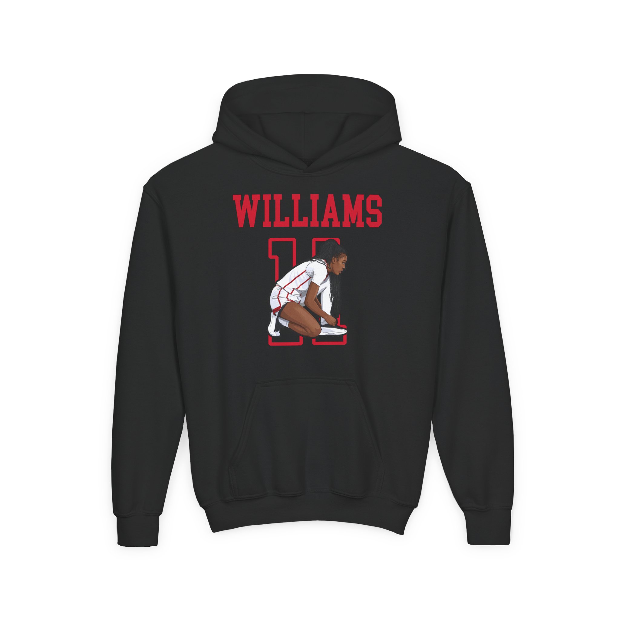 Youth Hoodie — character_shirsey in Black