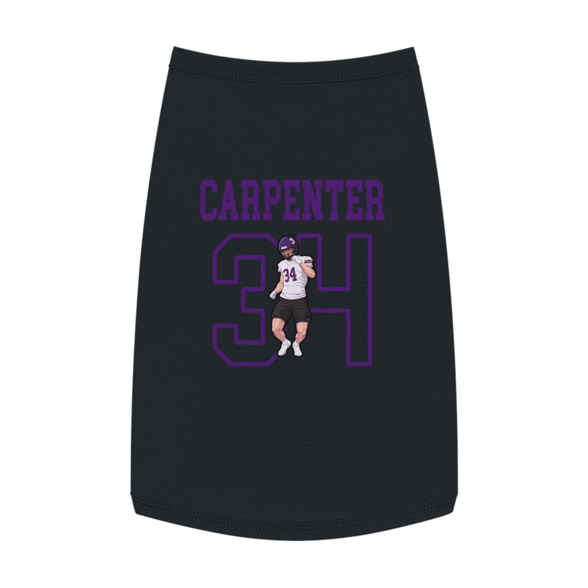 Pet Tank Top — character_shirsey in Black
