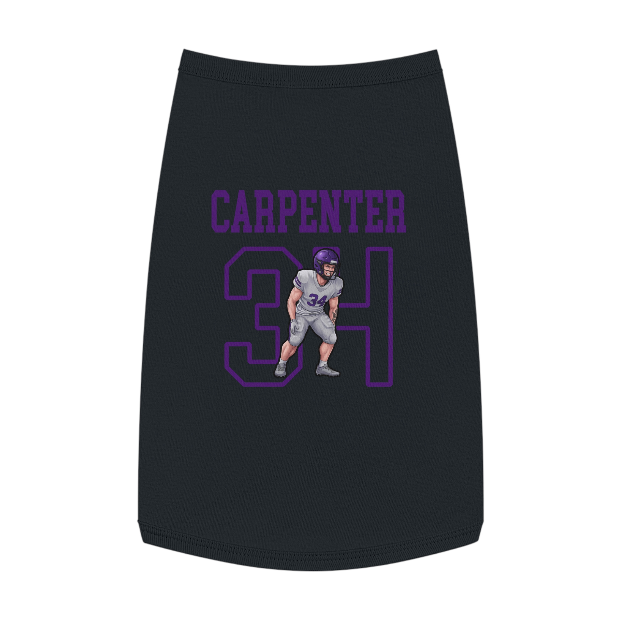 Pet Tank Top — character_shirsey in Black