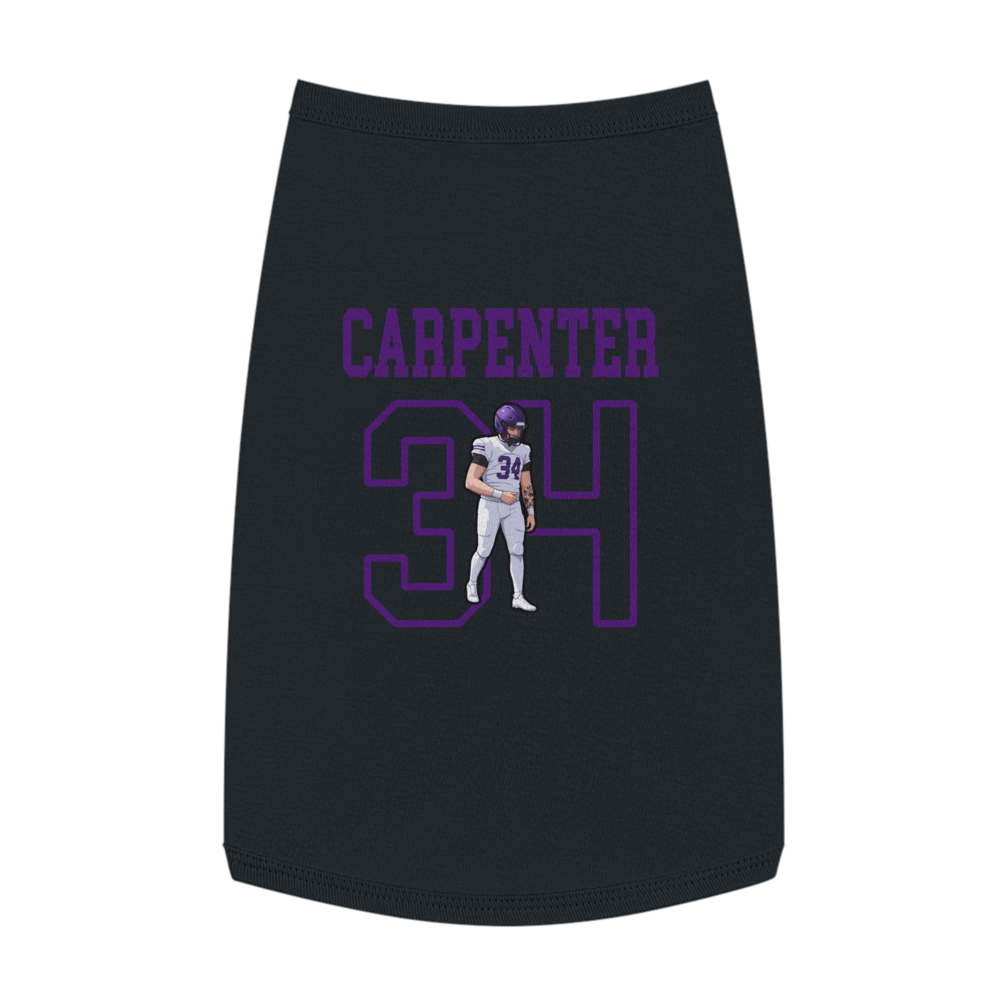 Pet Tank Top — character_shirsey in Black