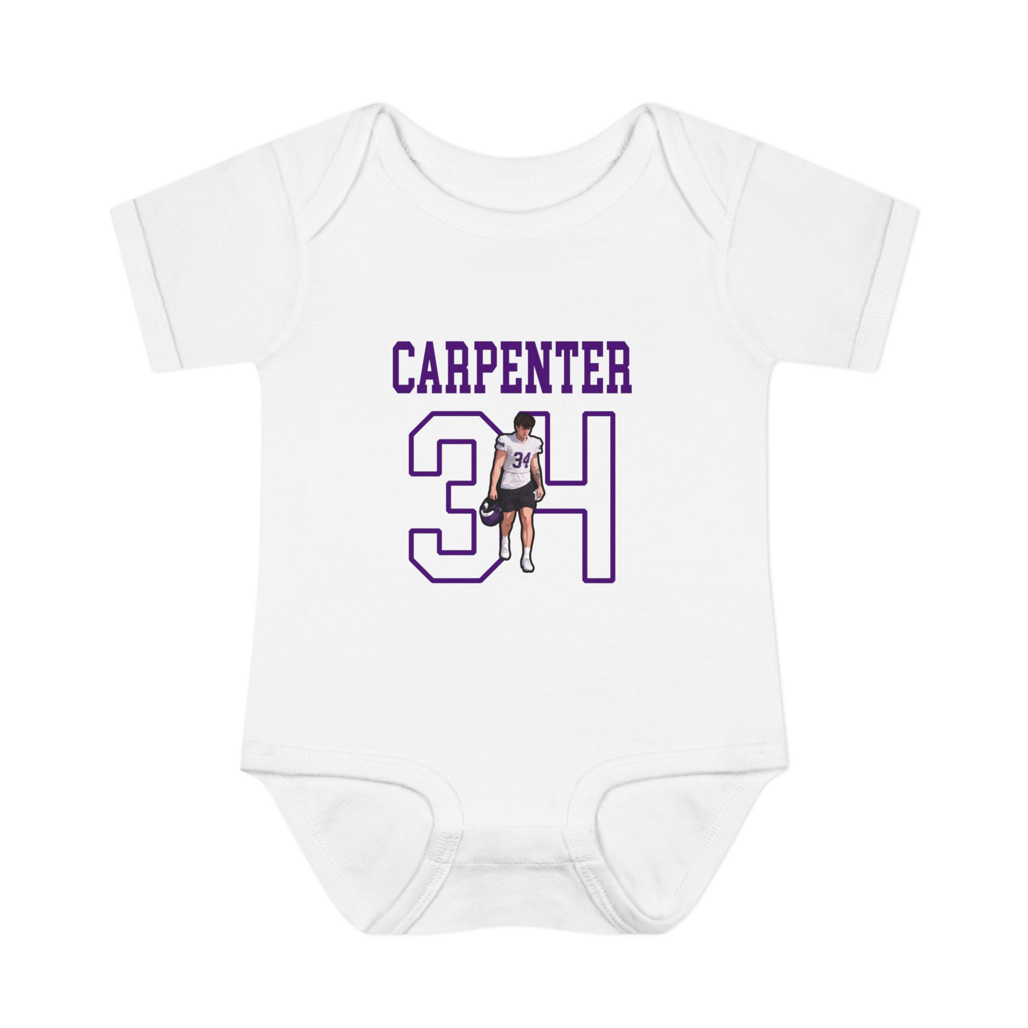 Baby Onesie — character_shirsey in White