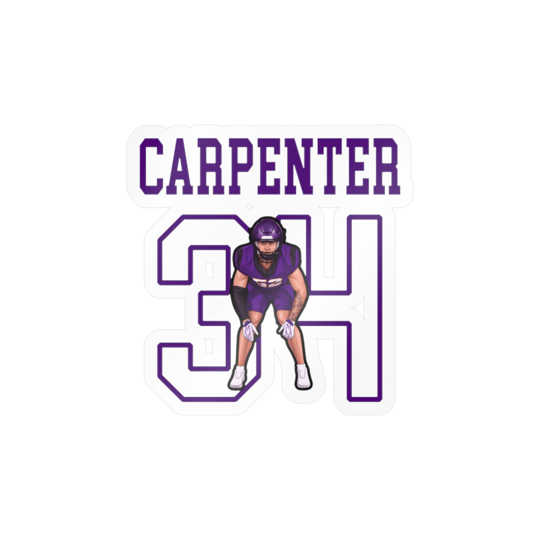 Vinyl Sticker — character_shirsey in Classic