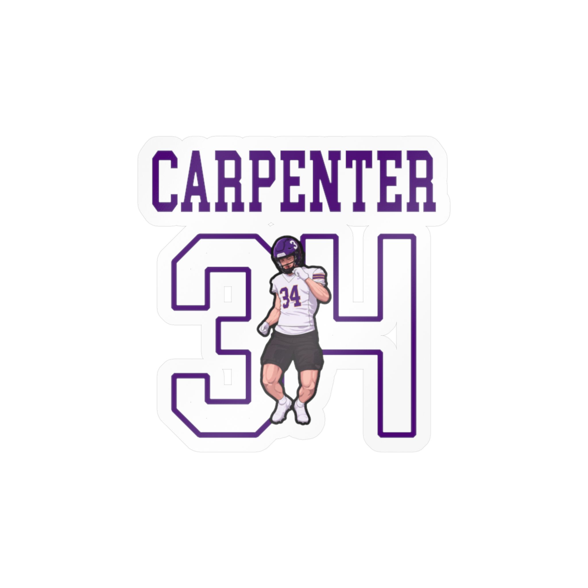 Vinyl Sticker — character_shirsey in Classic