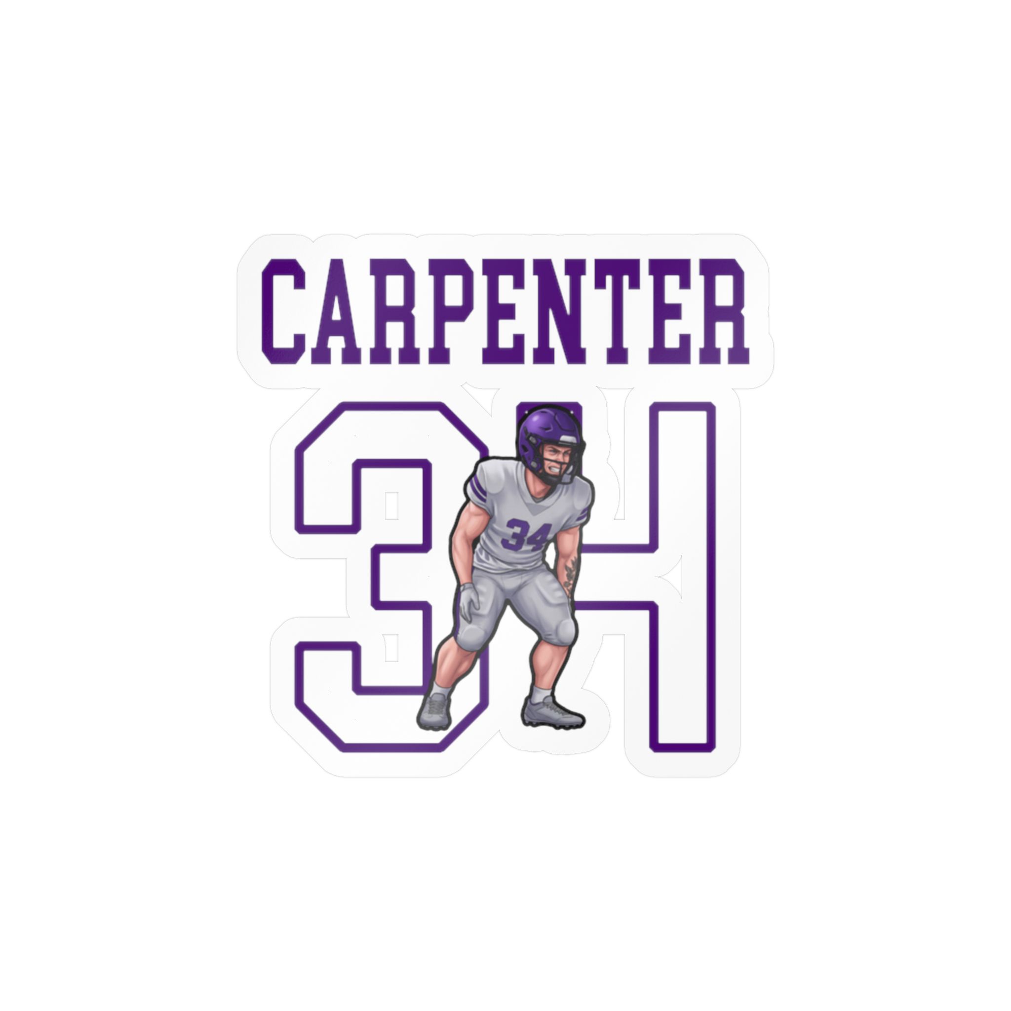 Vinyl Sticker — character_shirsey in Classic