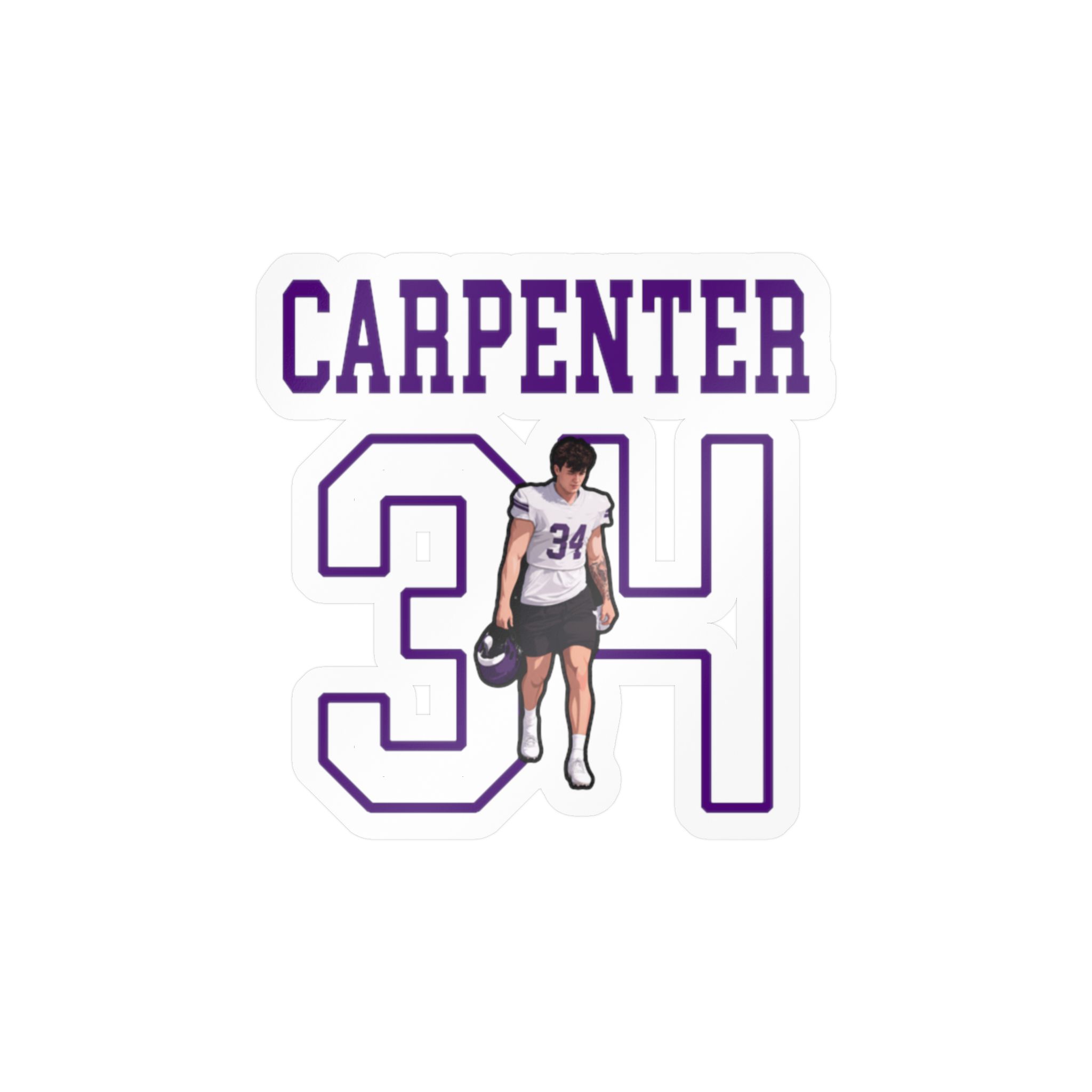 Vinyl Sticker — character_shirsey in Classic