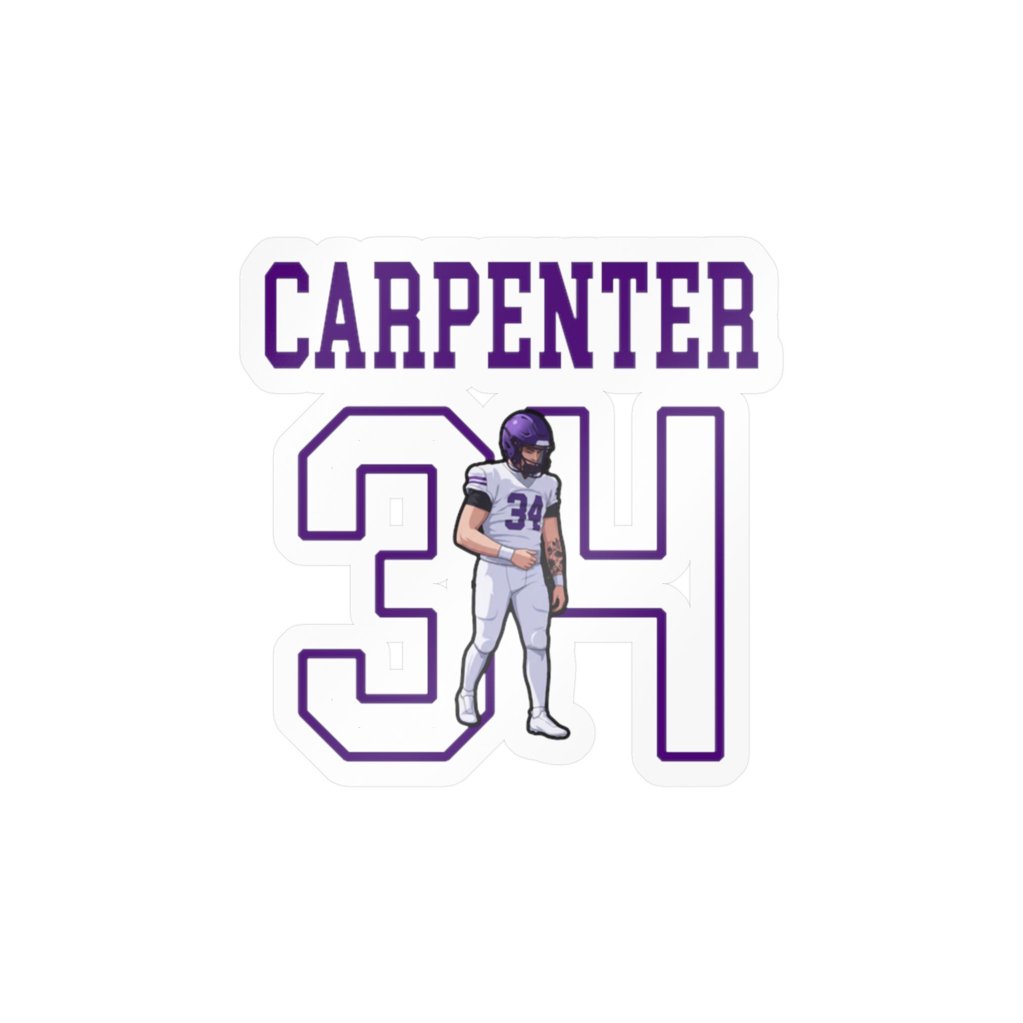 Vinyl Sticker — character_shirsey in Classic