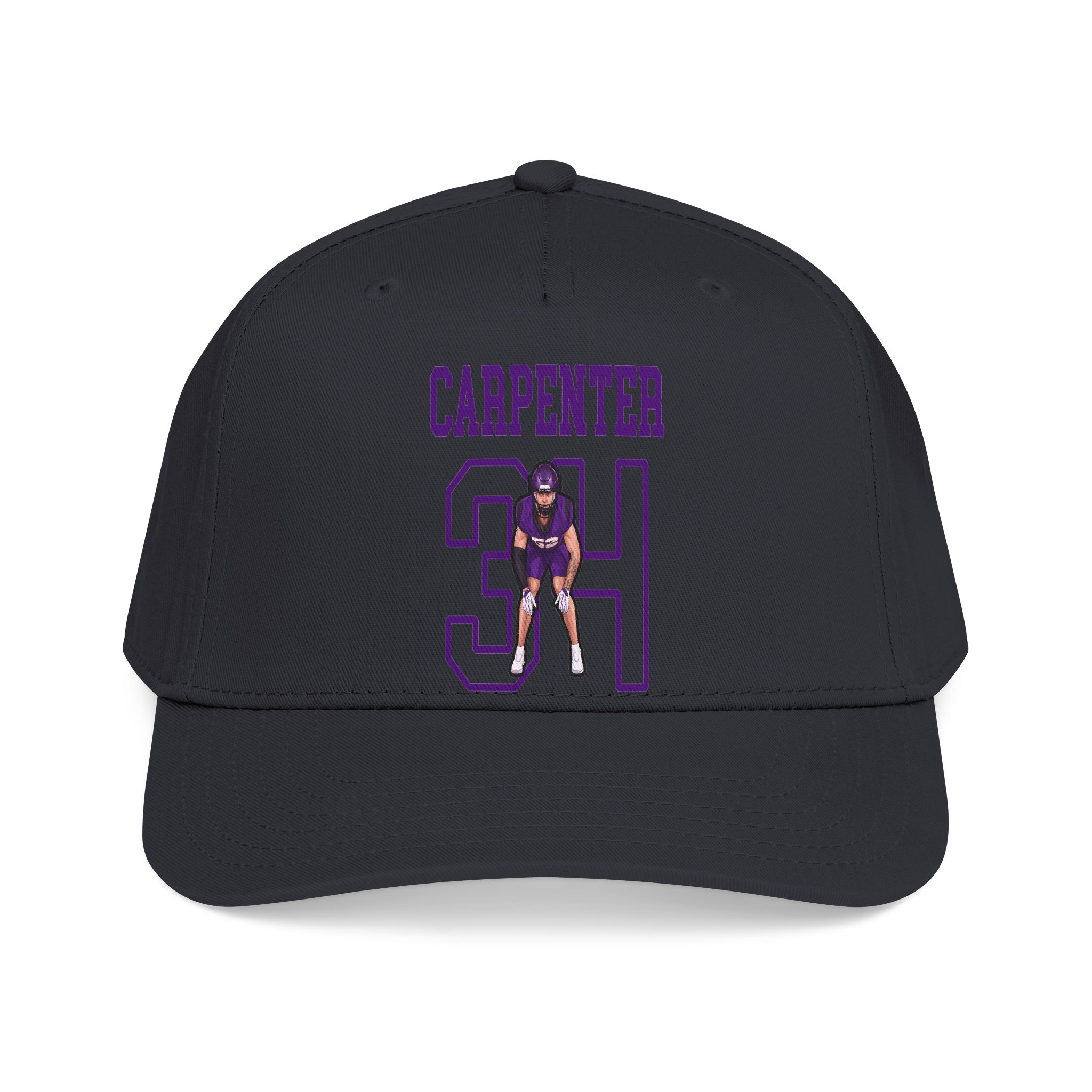 Baseball Cap — character_shirsey in Black
