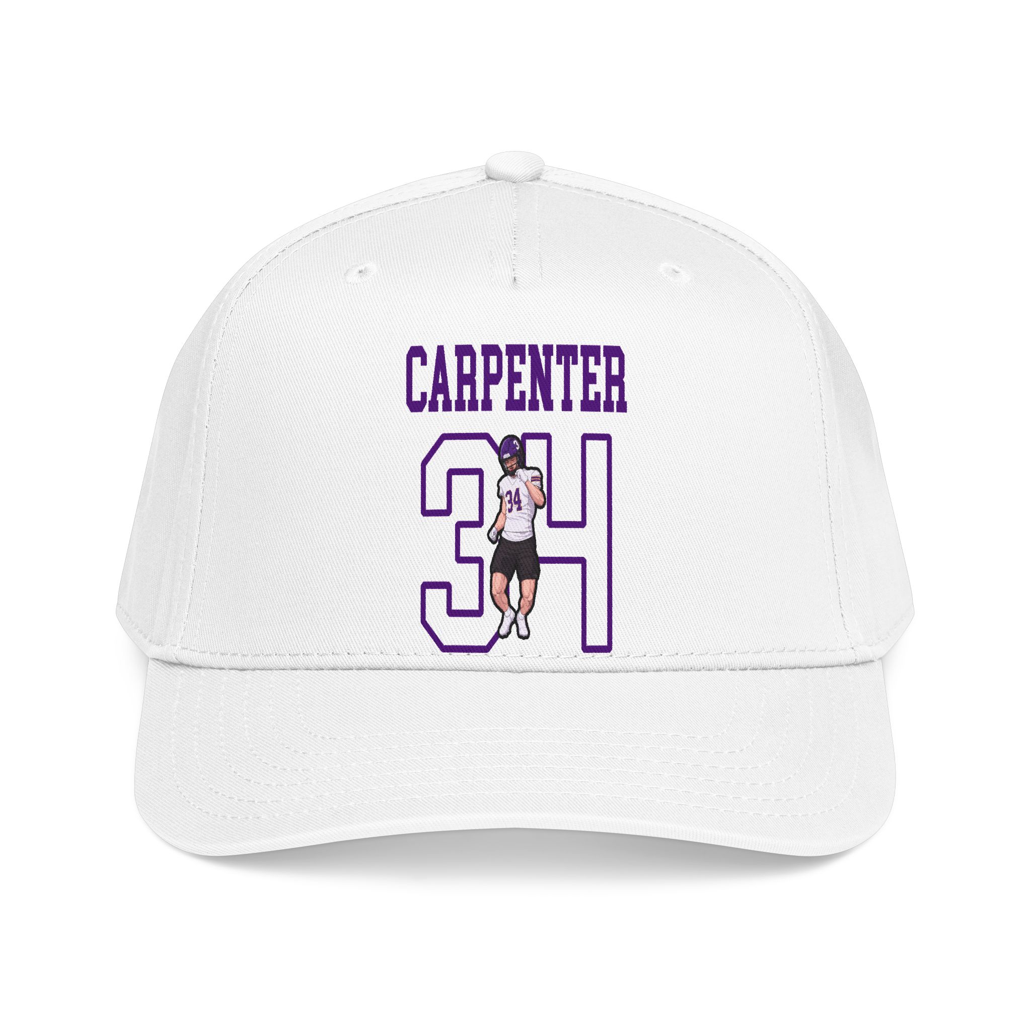 Baseball Cap — character_shirsey in White