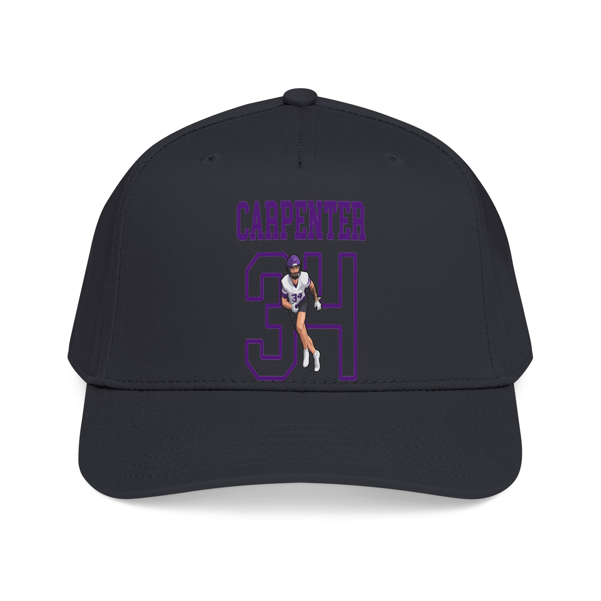 Baseball Cap — character_shirsey in Black