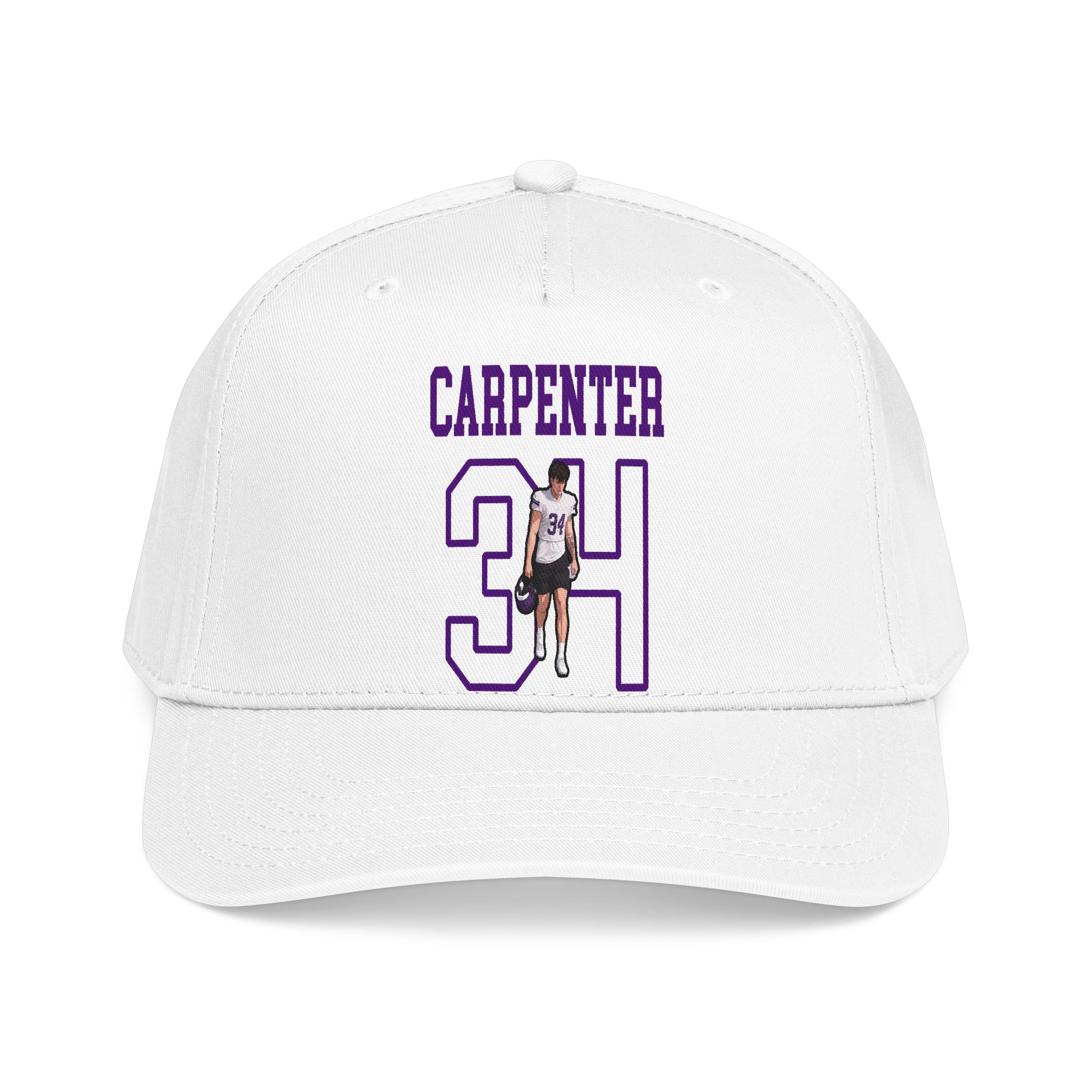 Baseball Cap — character_shirsey in White