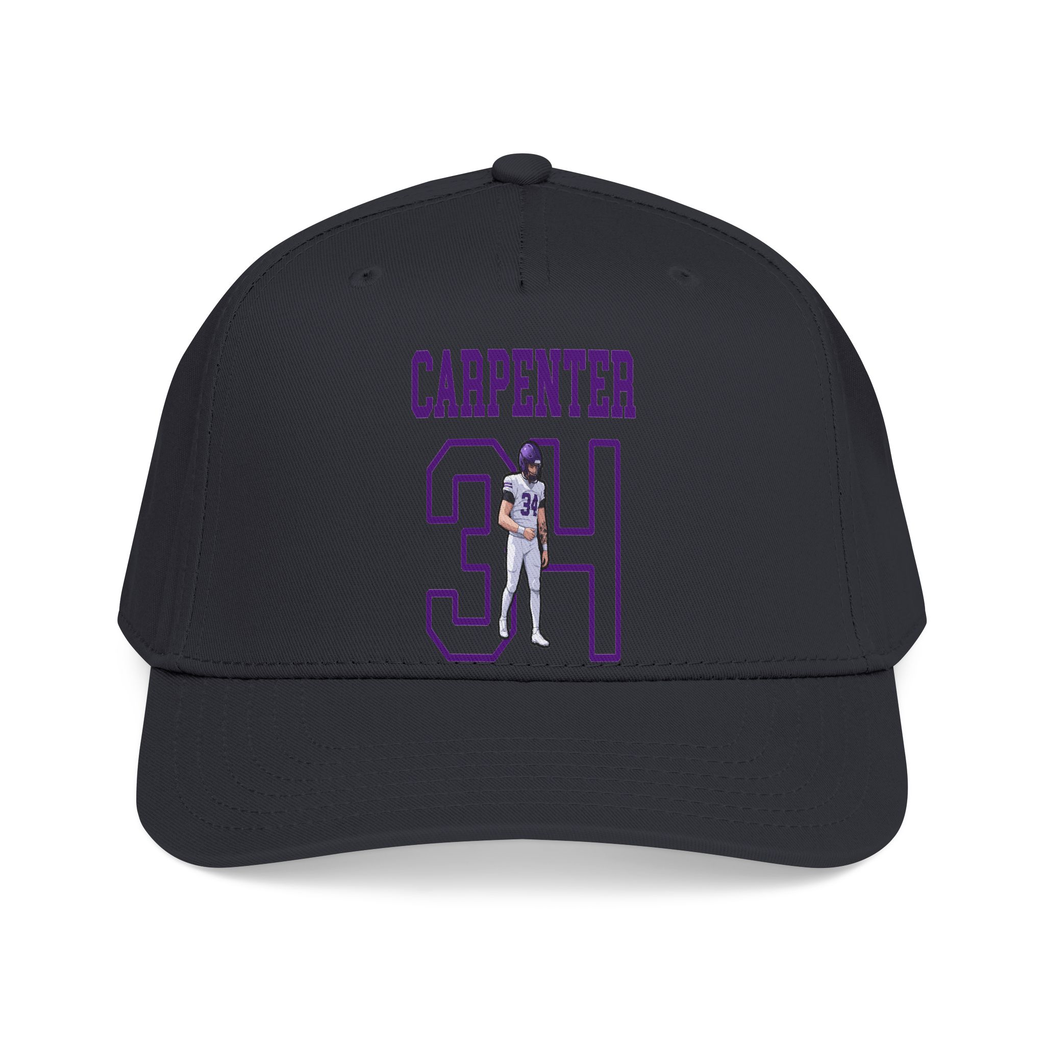 Baseball Cap — character_shirsey in Black