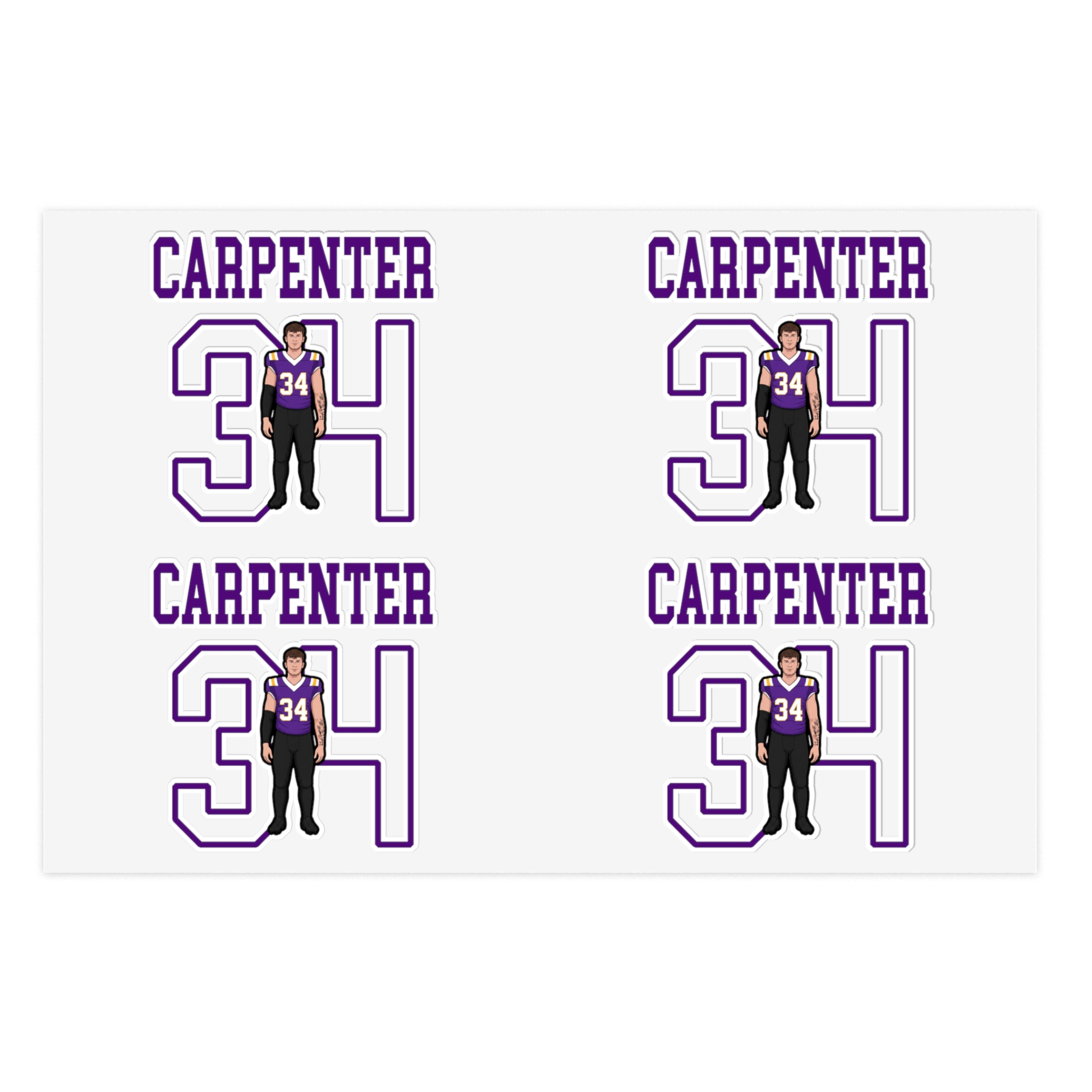 Sticker Sheet — character_shirsey in Classic