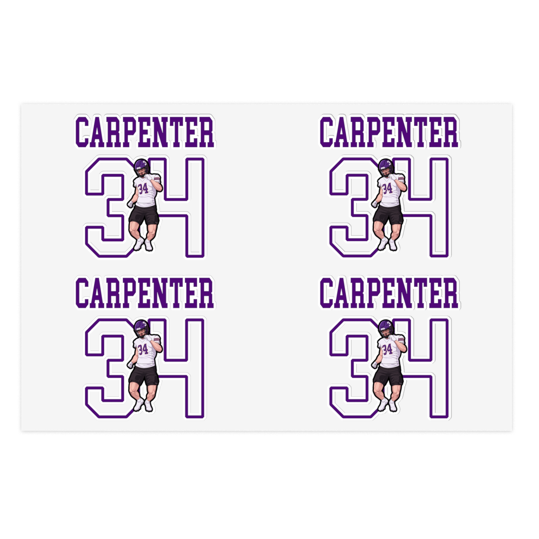 Sticker Sheet — character_shirsey in Classic