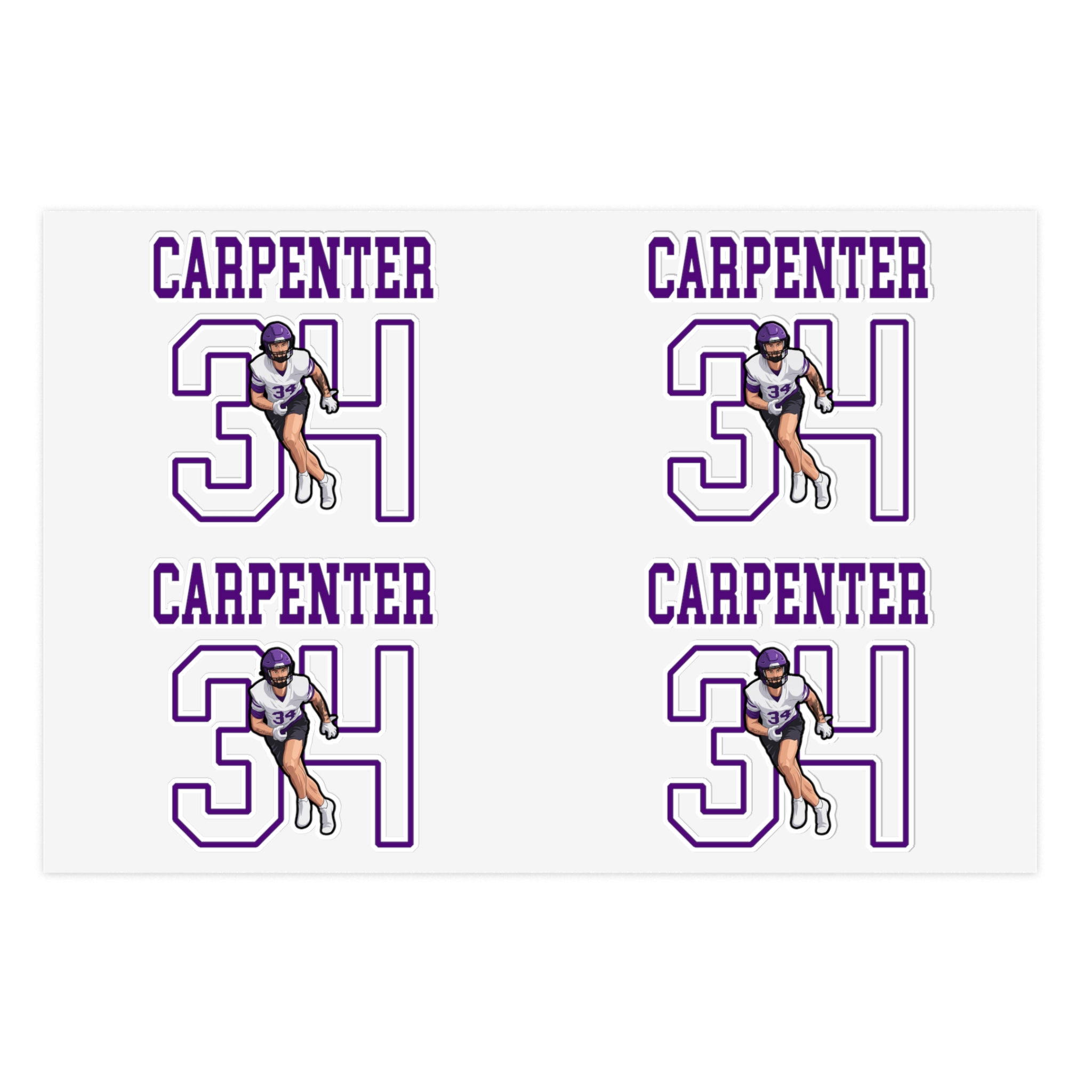 Sticker Sheet — character_shirsey in Classic