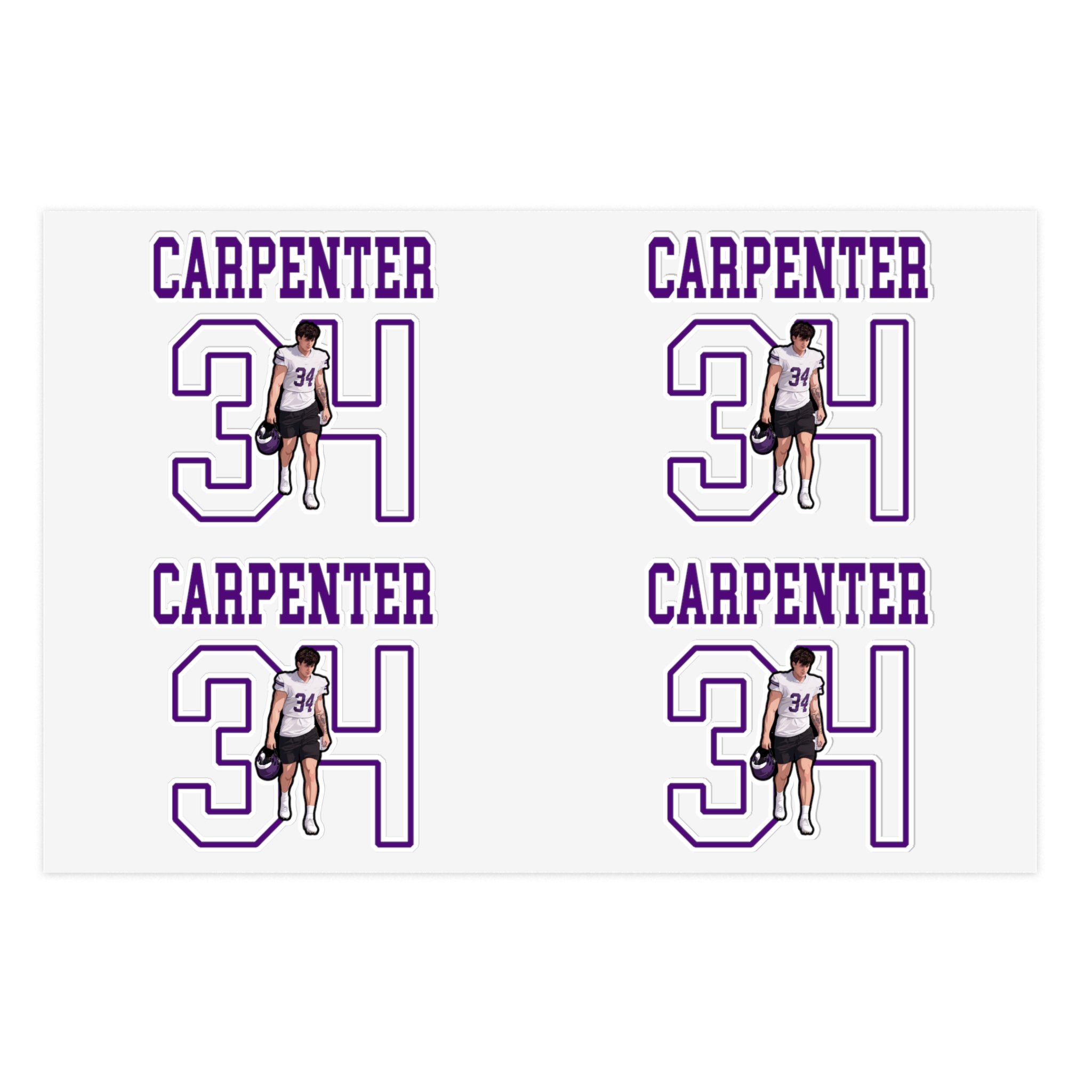 Sticker Sheet — character_shirsey in Classic