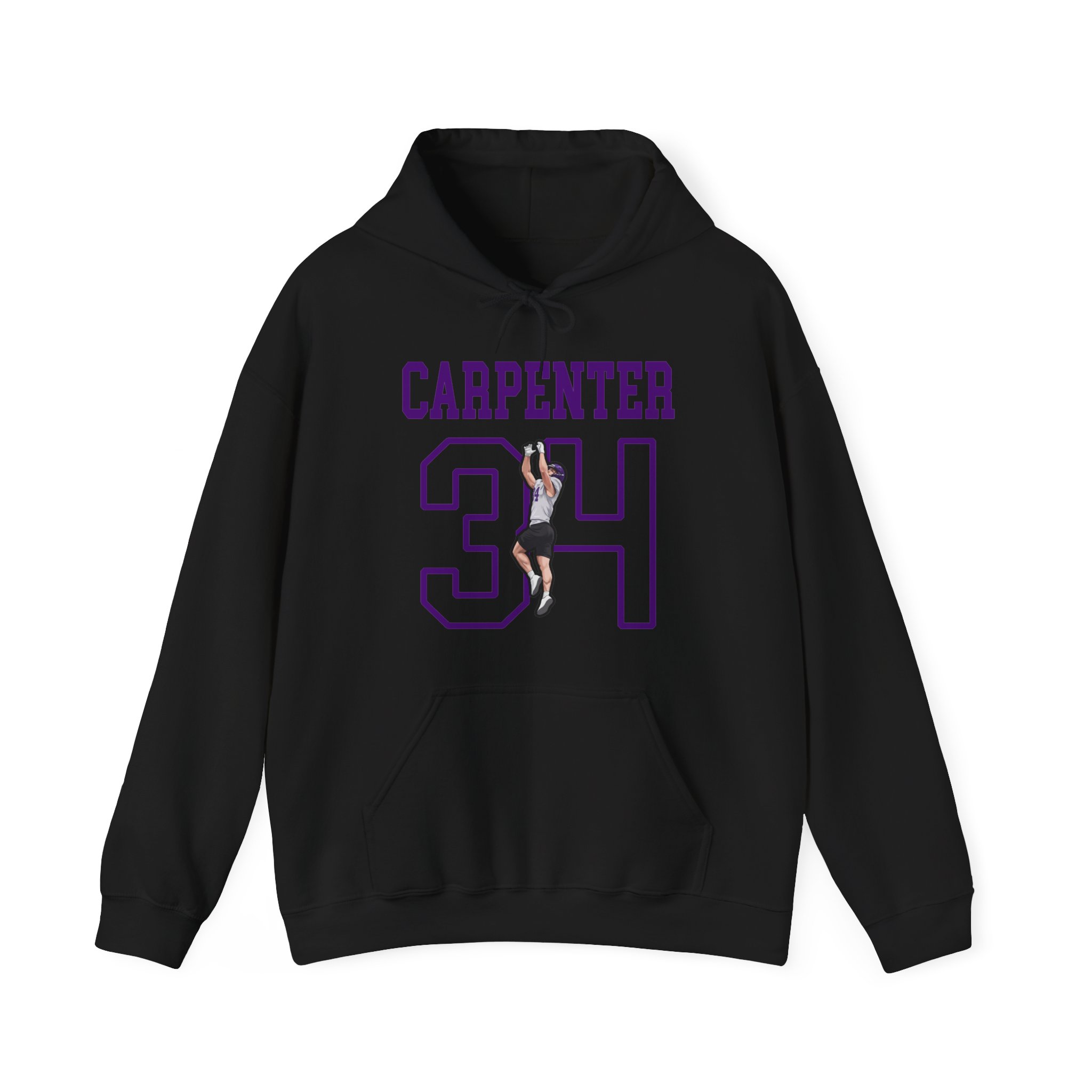 Hoodie — character_shirsey in Black