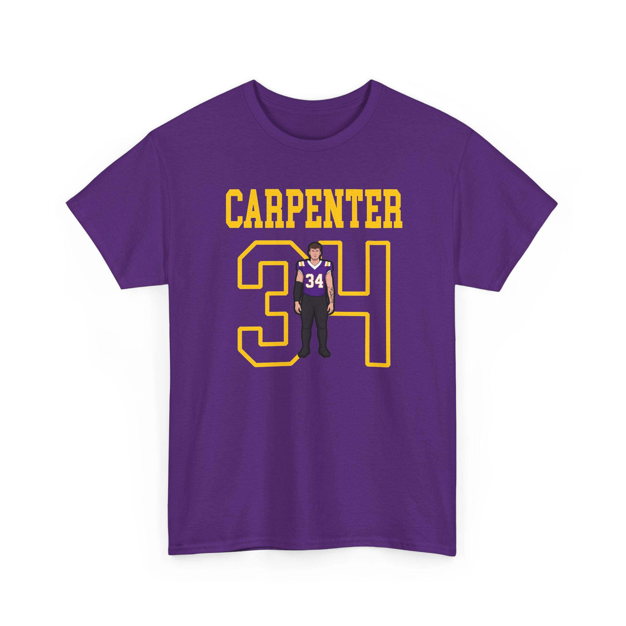 Tee — character_shirsey in Purple