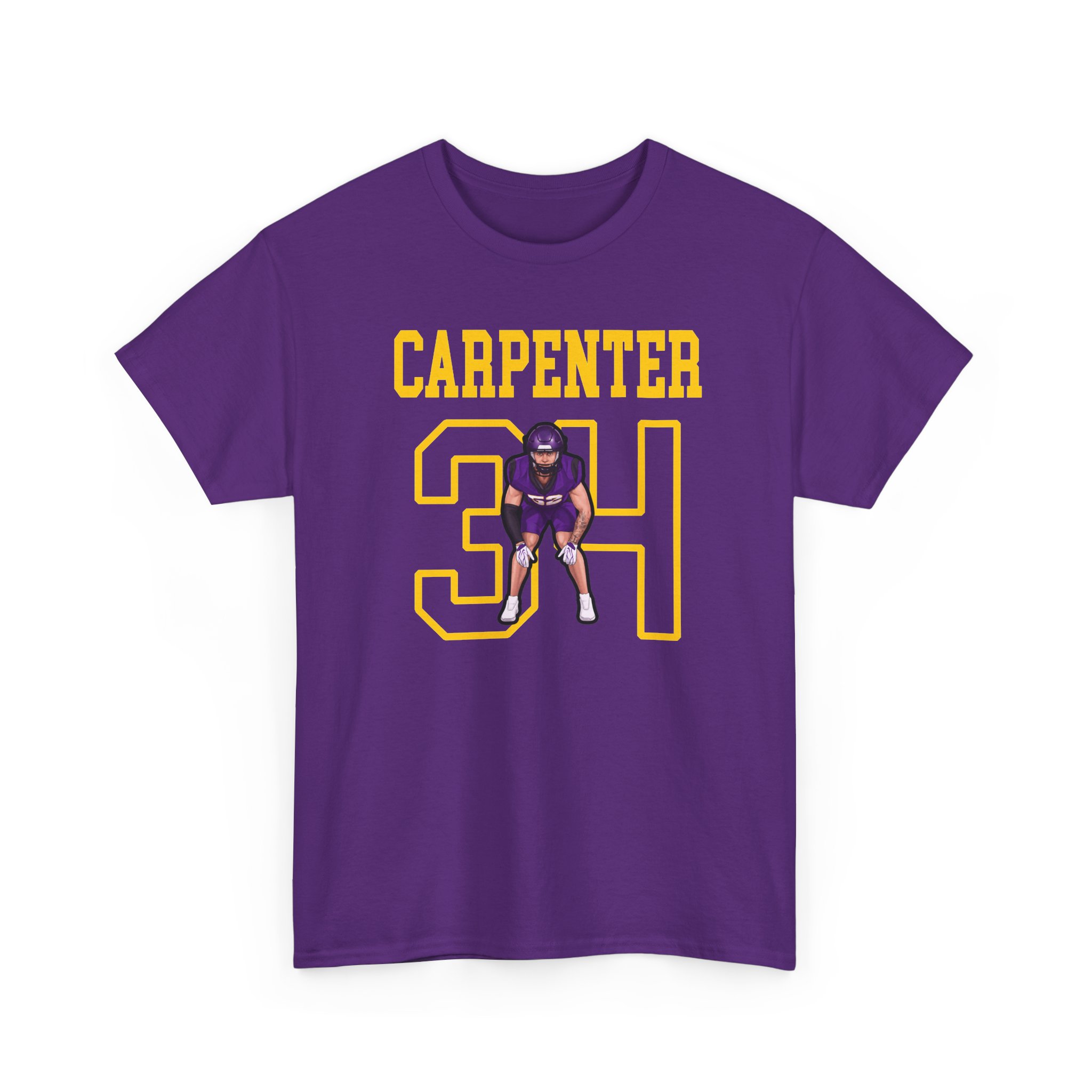 Tee — character_shirsey in Purple
