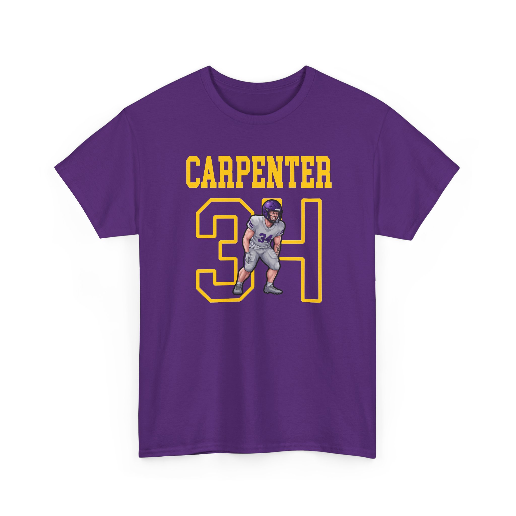Tee — character_shirsey in Purple