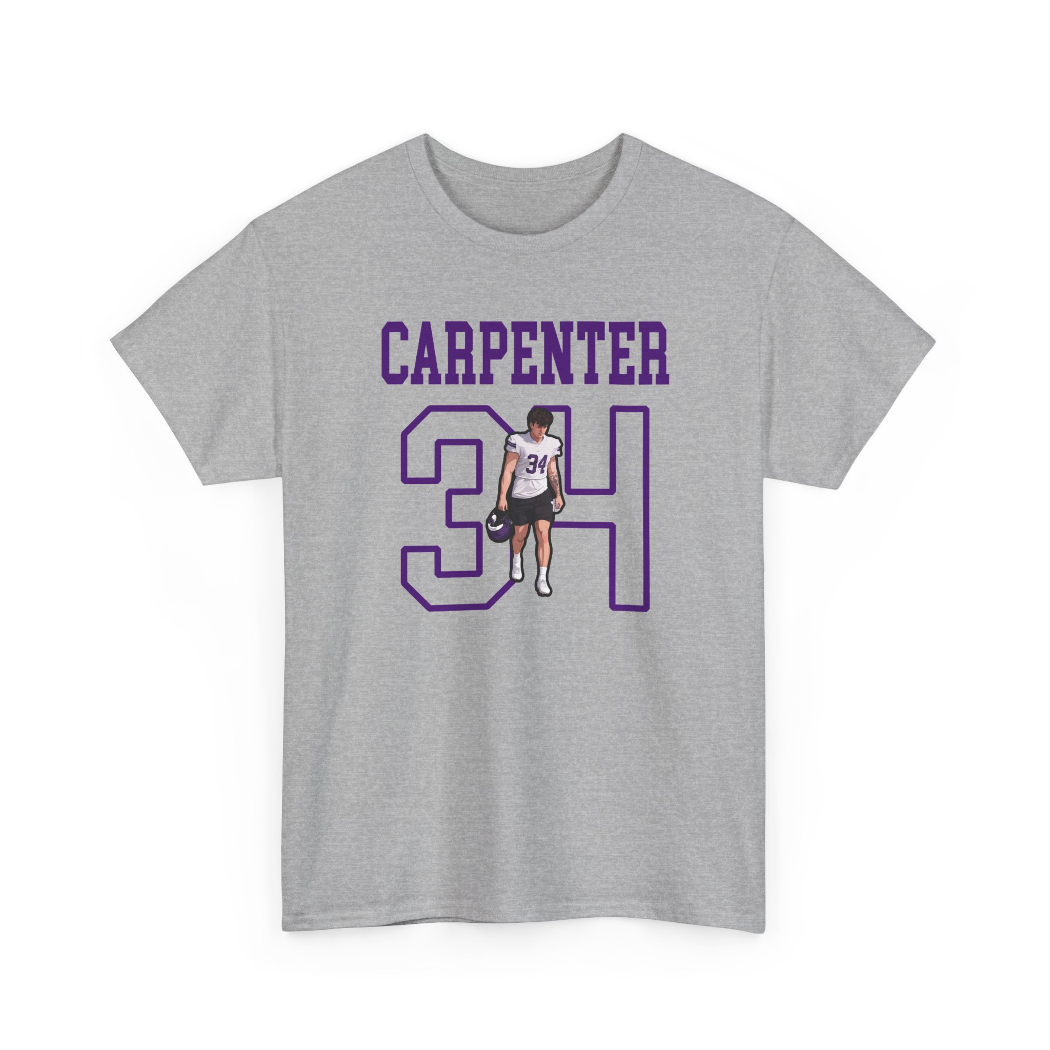 Tee — character_shirsey in Grey
