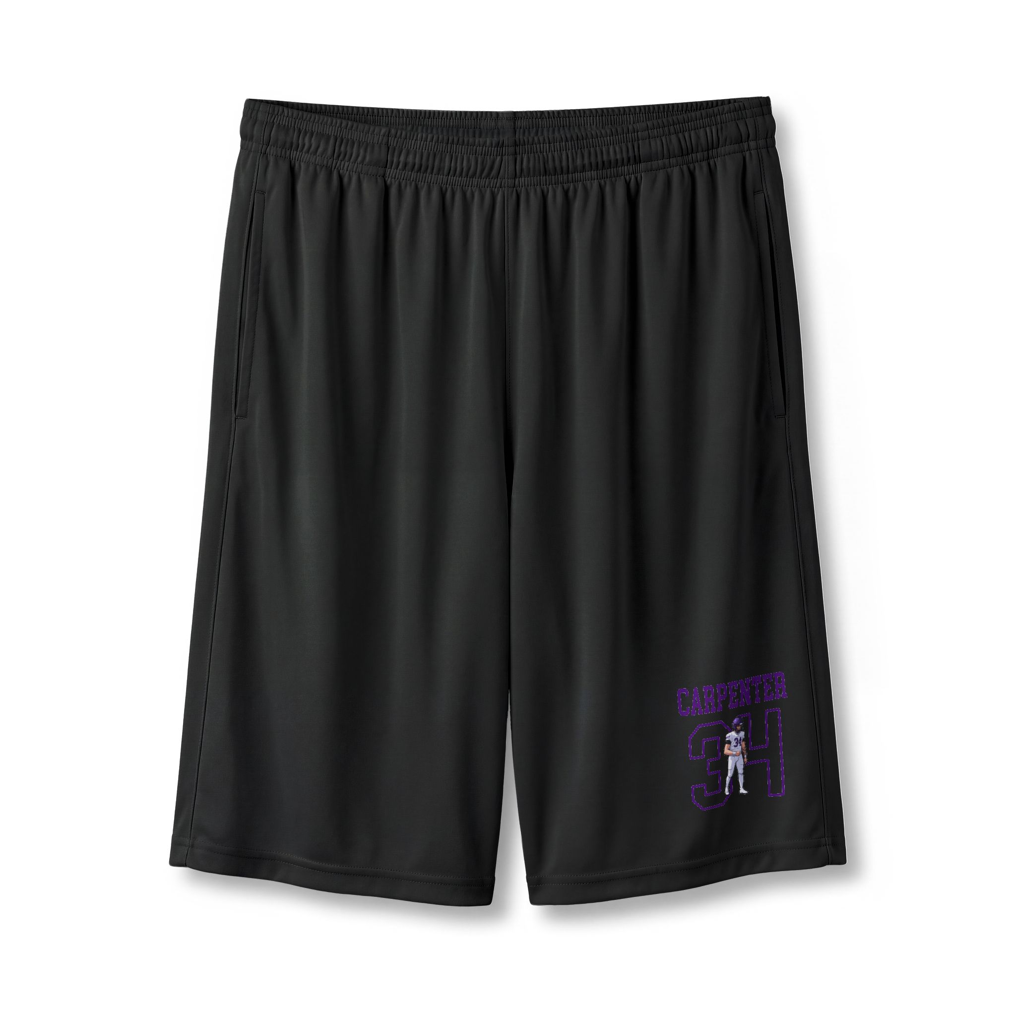 Shorts — character_shirsey in Black