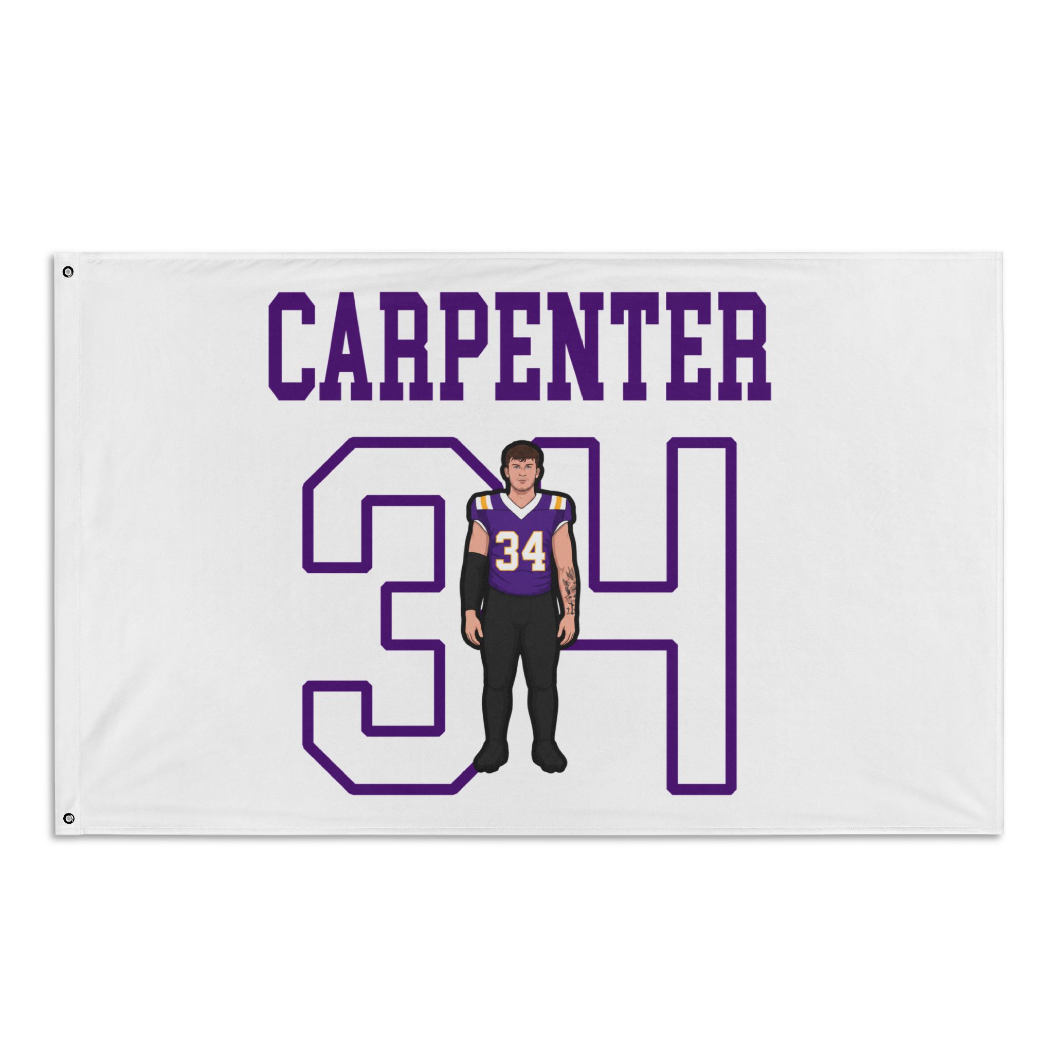 Flag (35 × 56 in) — character_shirsey in Classic