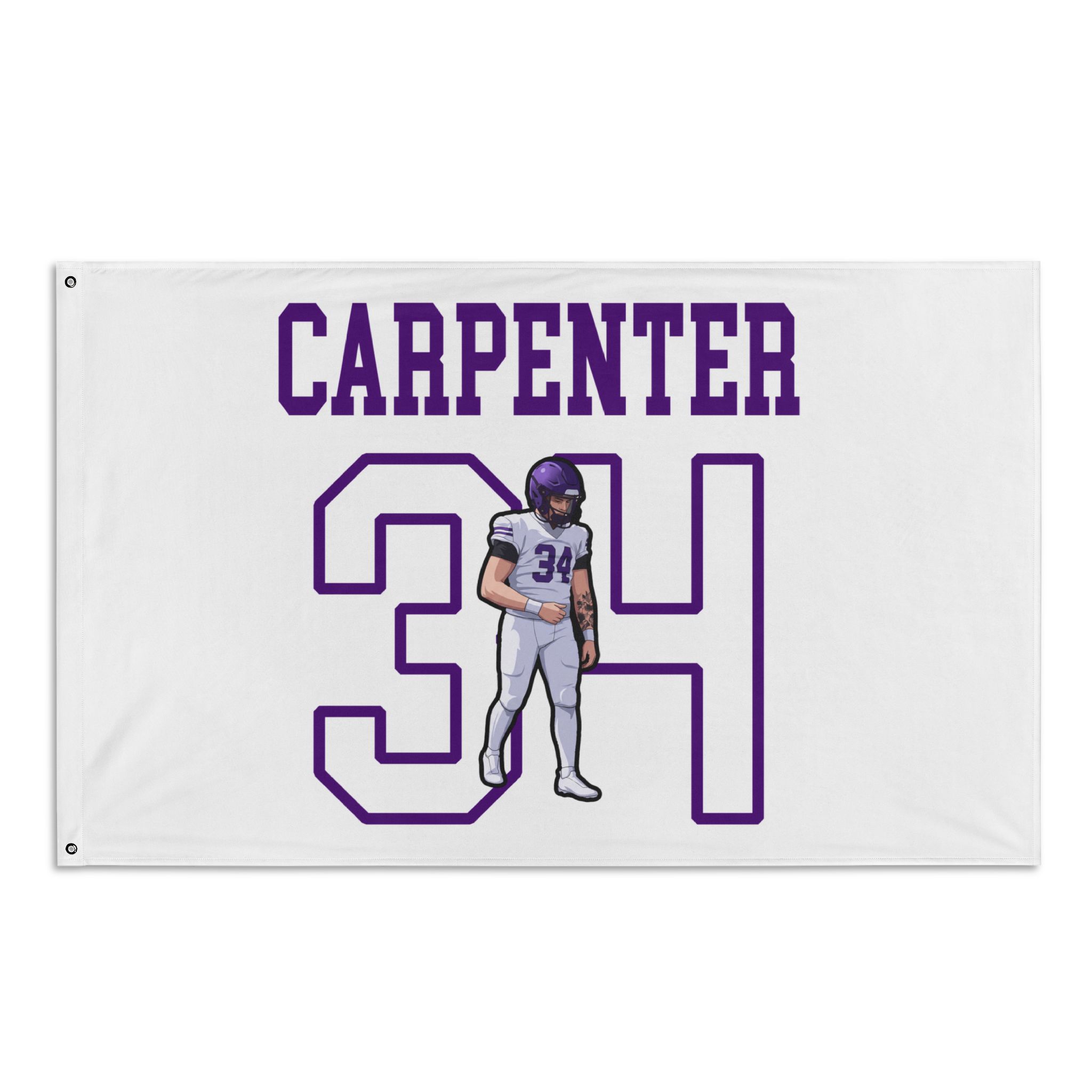 Flag (35 × 56 in) — character_shirsey in Classic