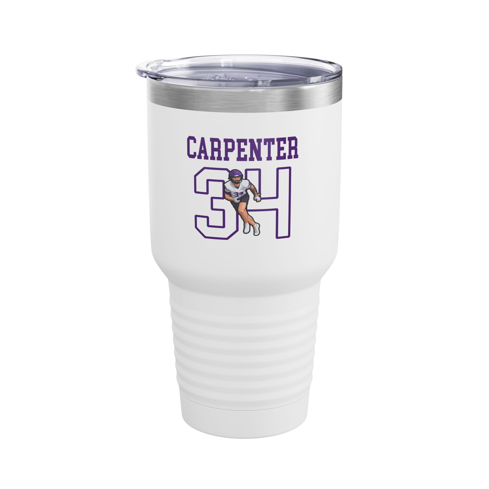 30oz Tumbler — character_shirsey in White