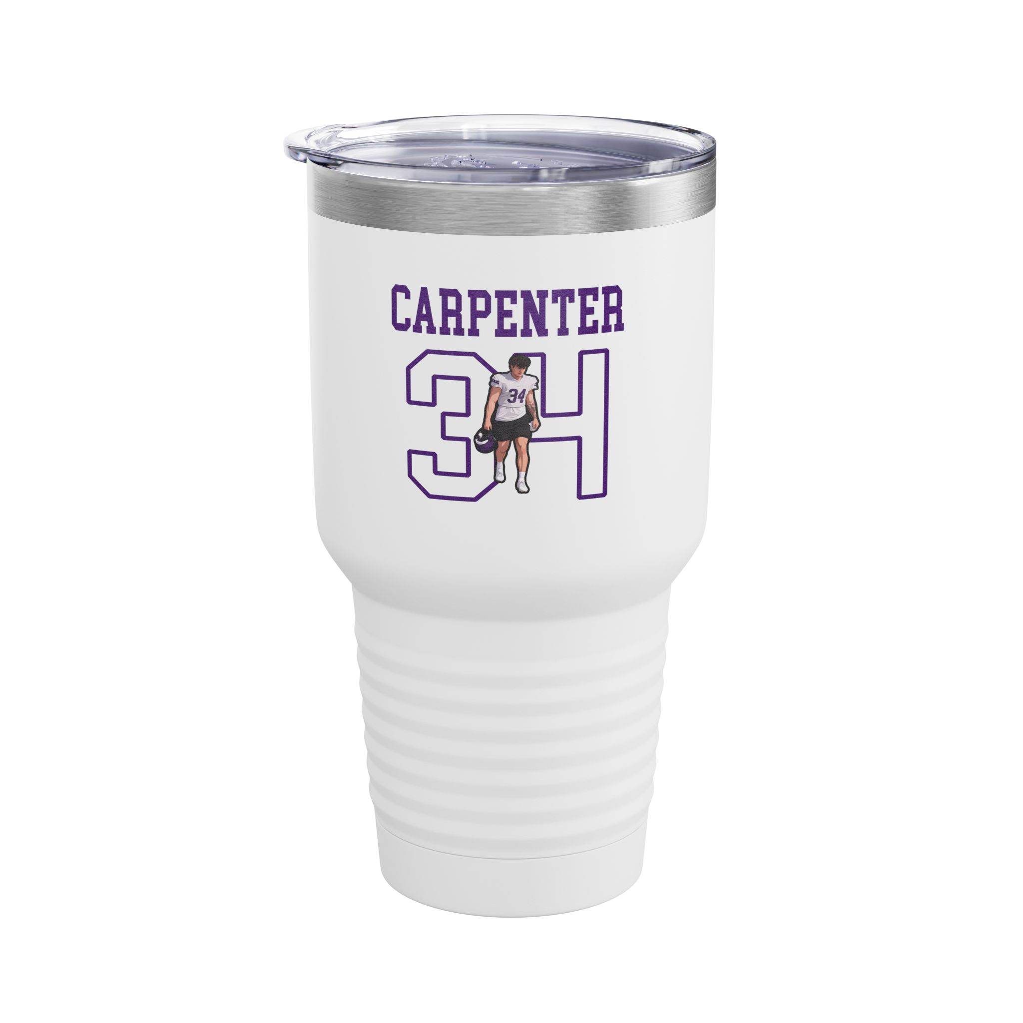 30oz Tumbler — character_shirsey in White