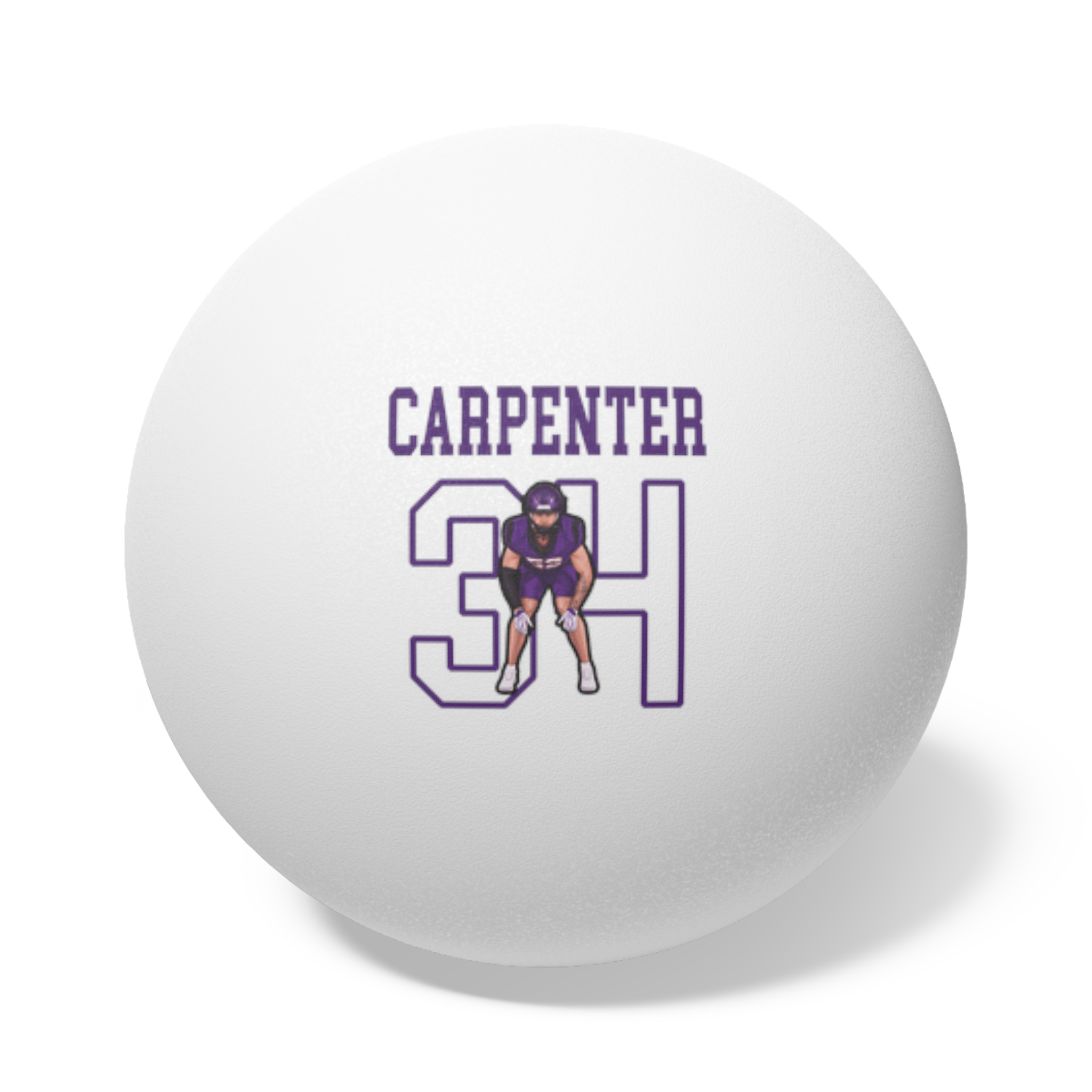 Ping Pong Balls, 6 pcs — character_shirsey in White