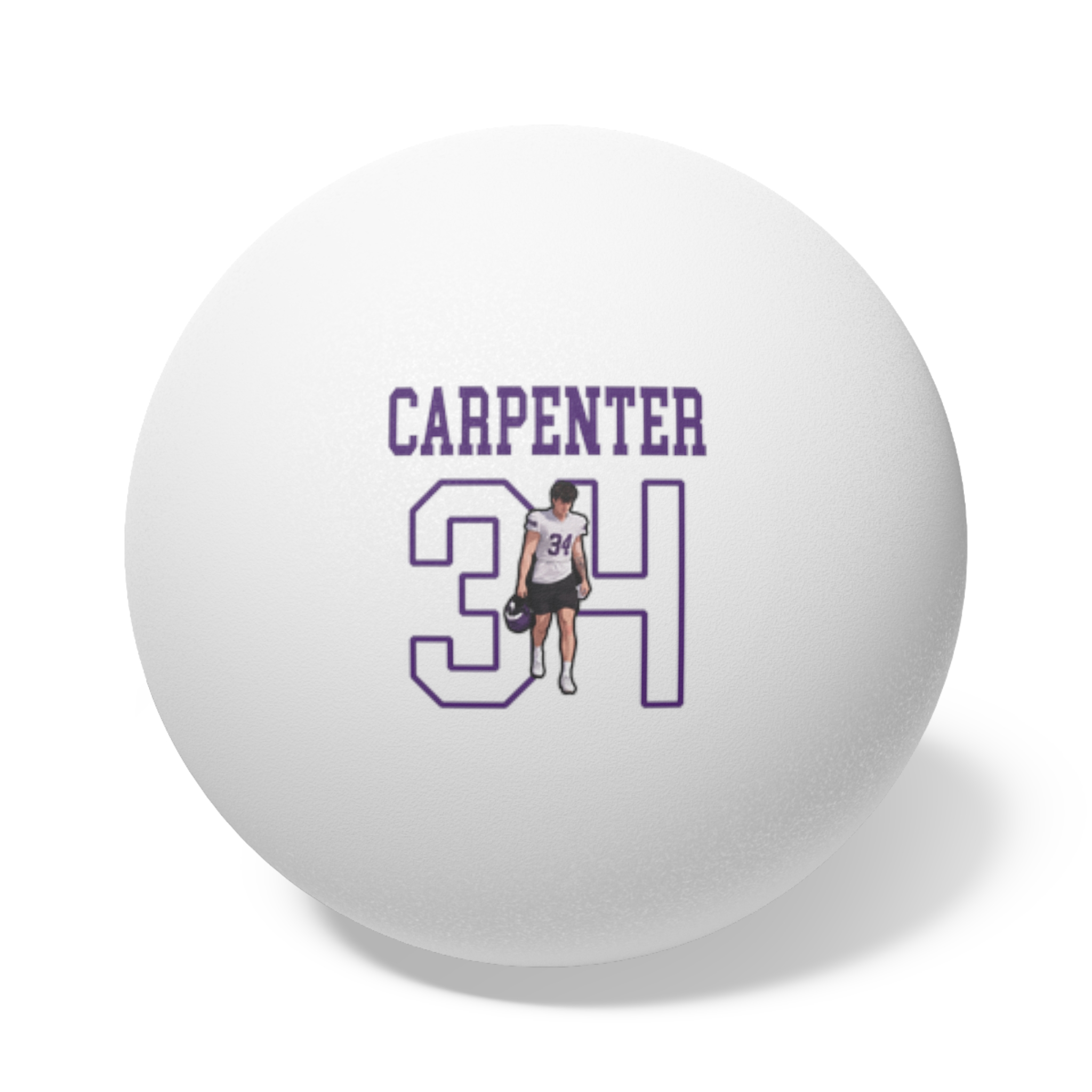 Ping Pong Balls, 6 pcs — character_shirsey in White