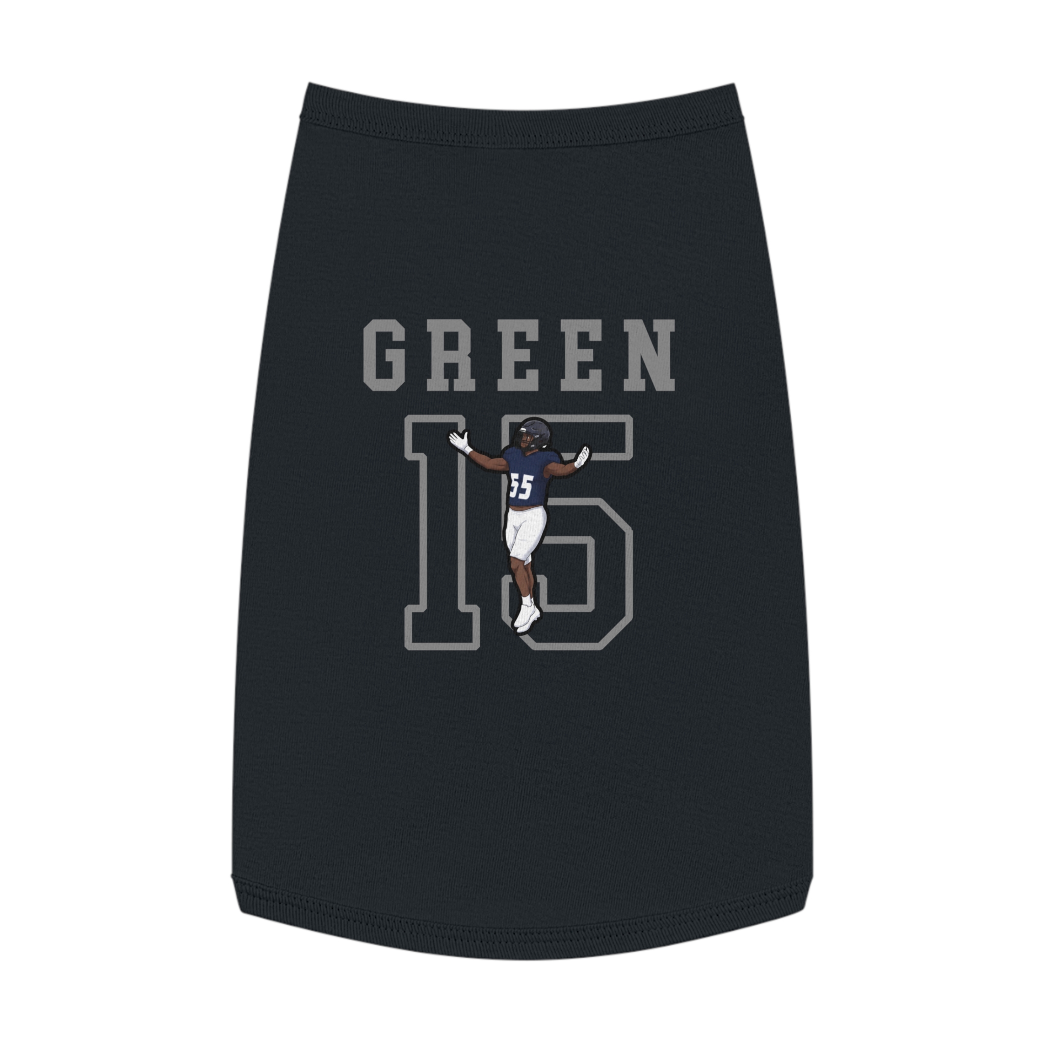 Pet Tank Top — character_shirsey in Black