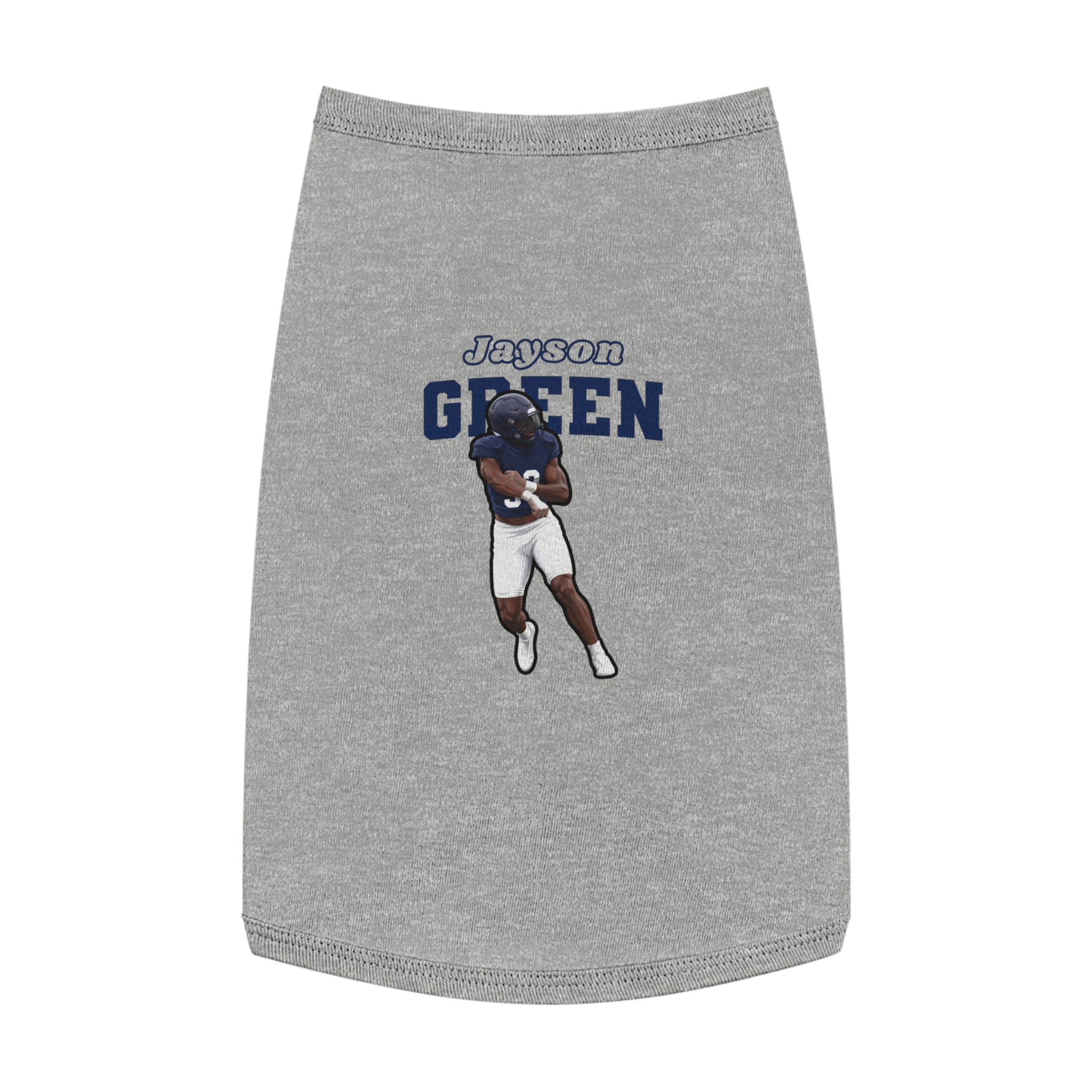 Pet Tank Top — character_name_arch in White