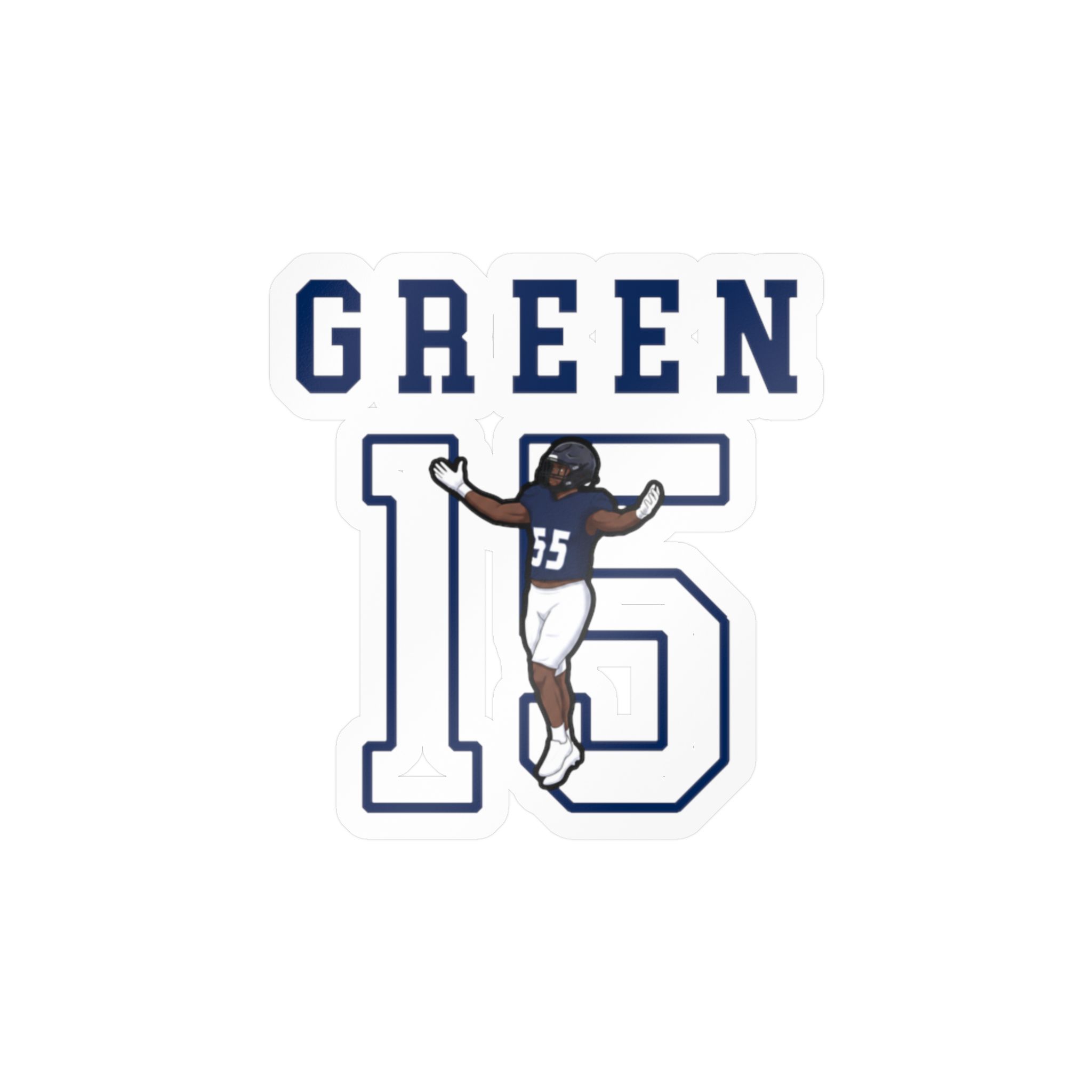 Vinyl Sticker — character_shirsey in Classic