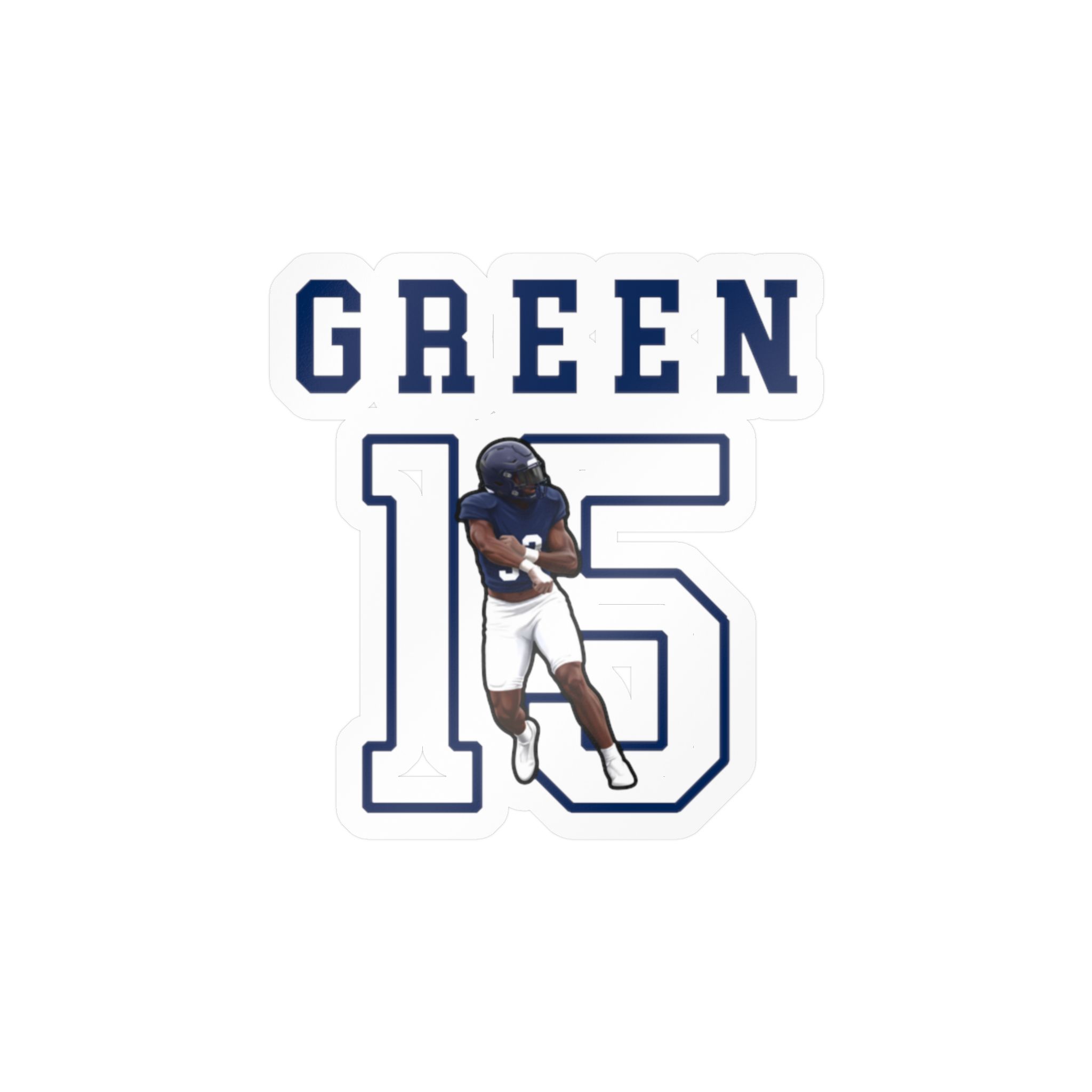 Vinyl Sticker — character_shirsey in Classic