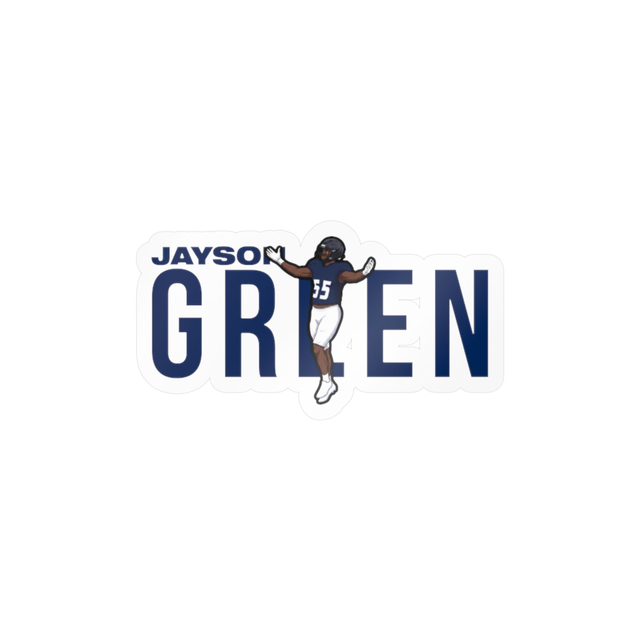 Vinyl Sticker — character_player_name in Classic