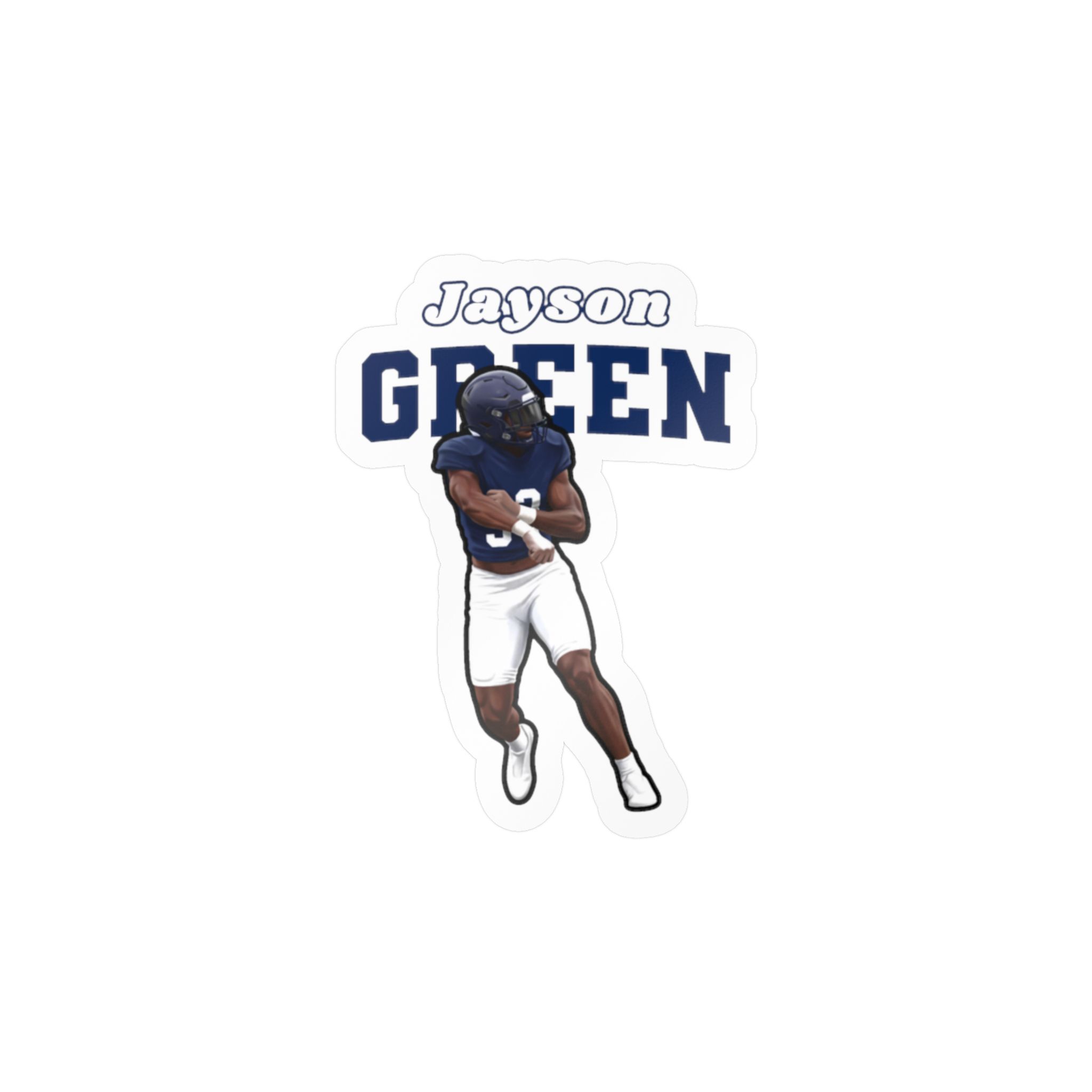Vinyl Sticker — character_name_arch in Classic