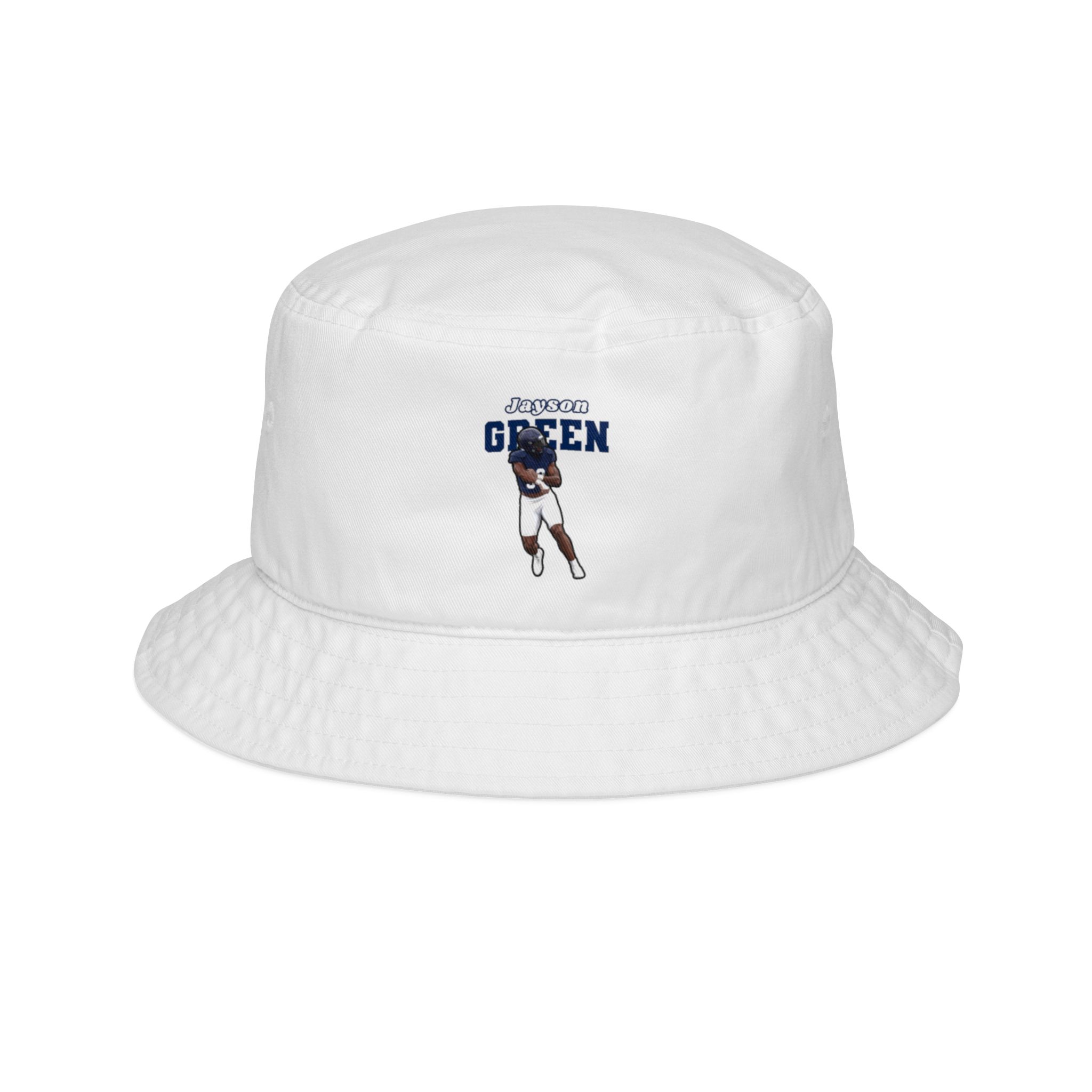 Bucket Hat — character_name_arch in White