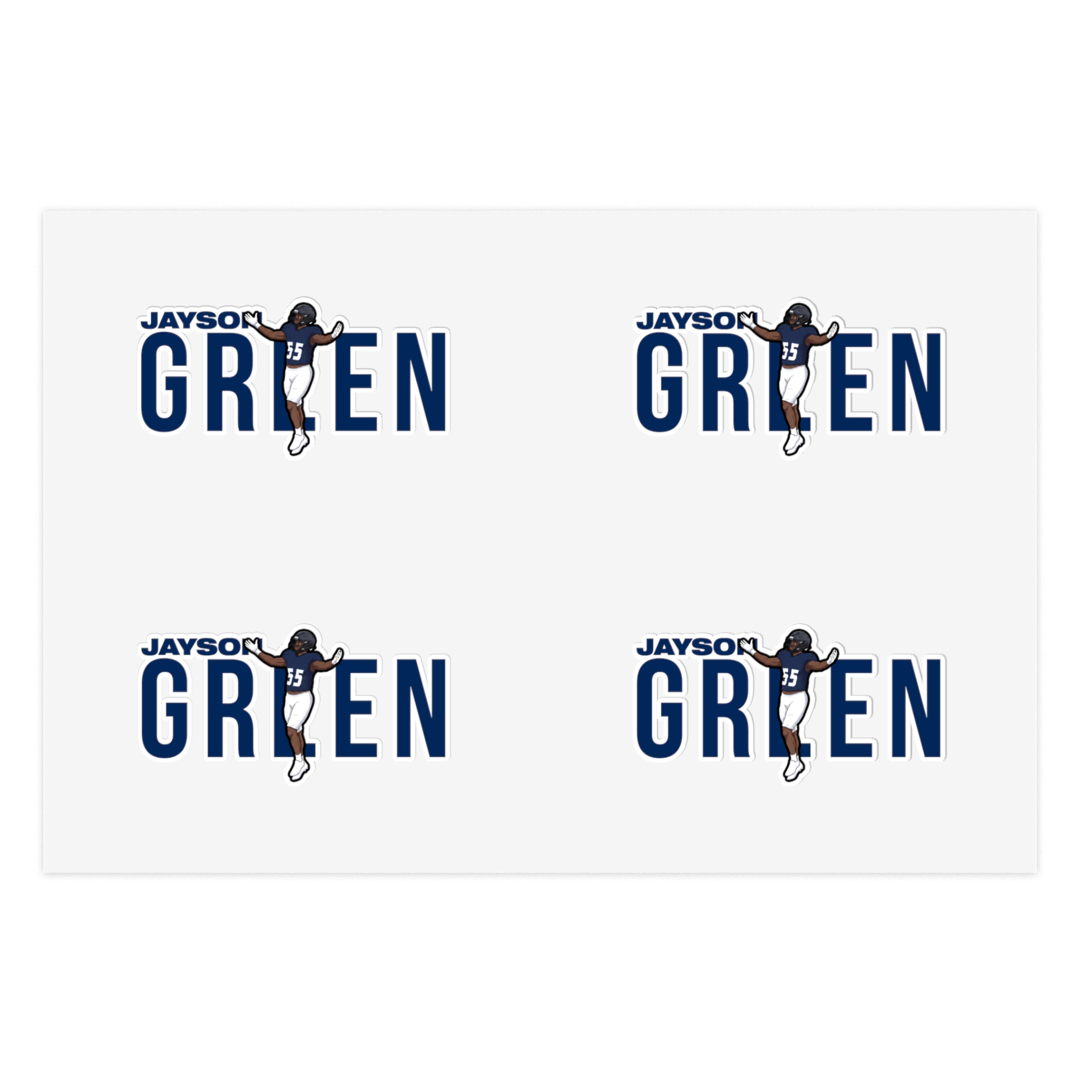 Sticker Sheet — character_player_name in Classic