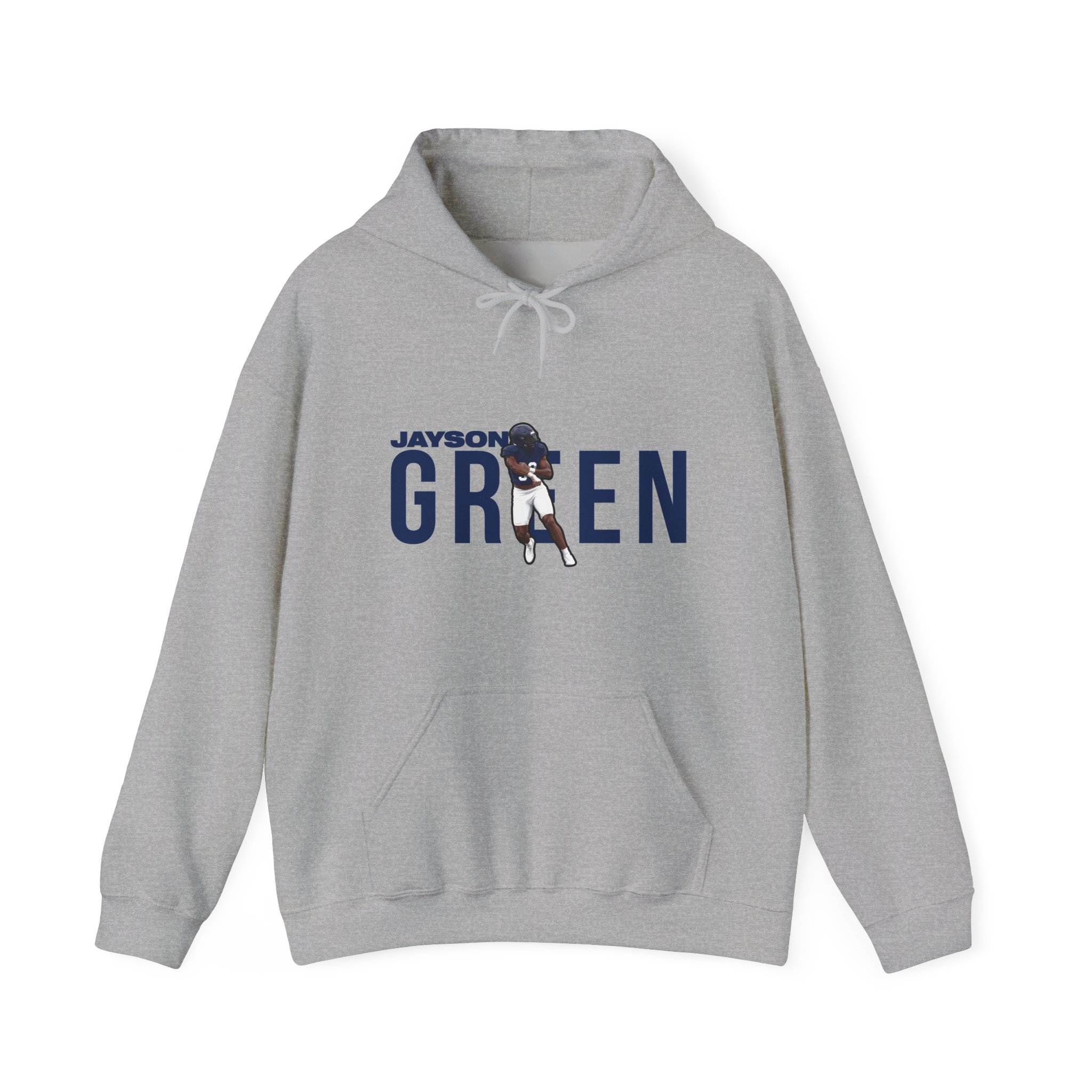 Hoodie — character_player_name in Grey