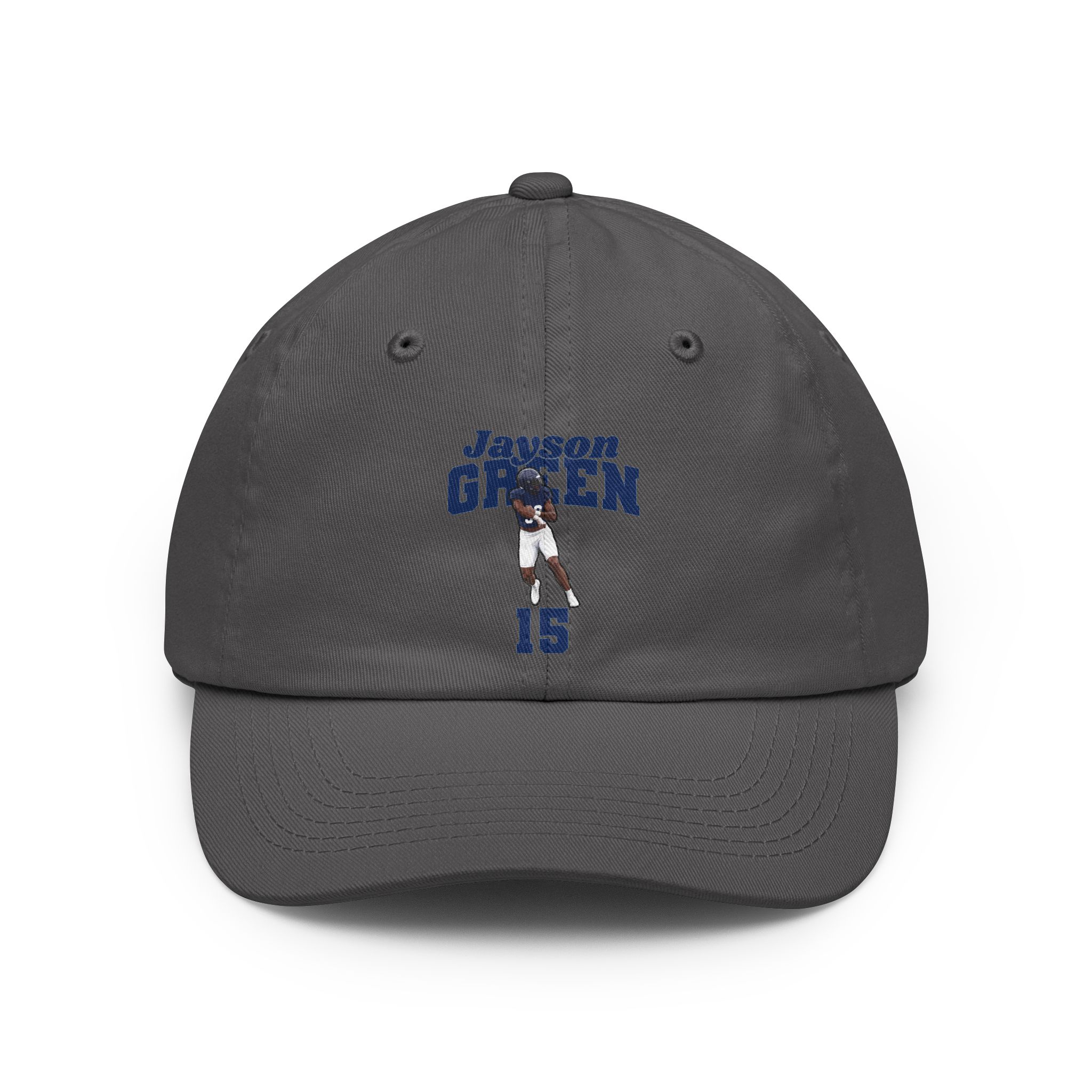 Classic Cap — character_signature_arch in Grey
