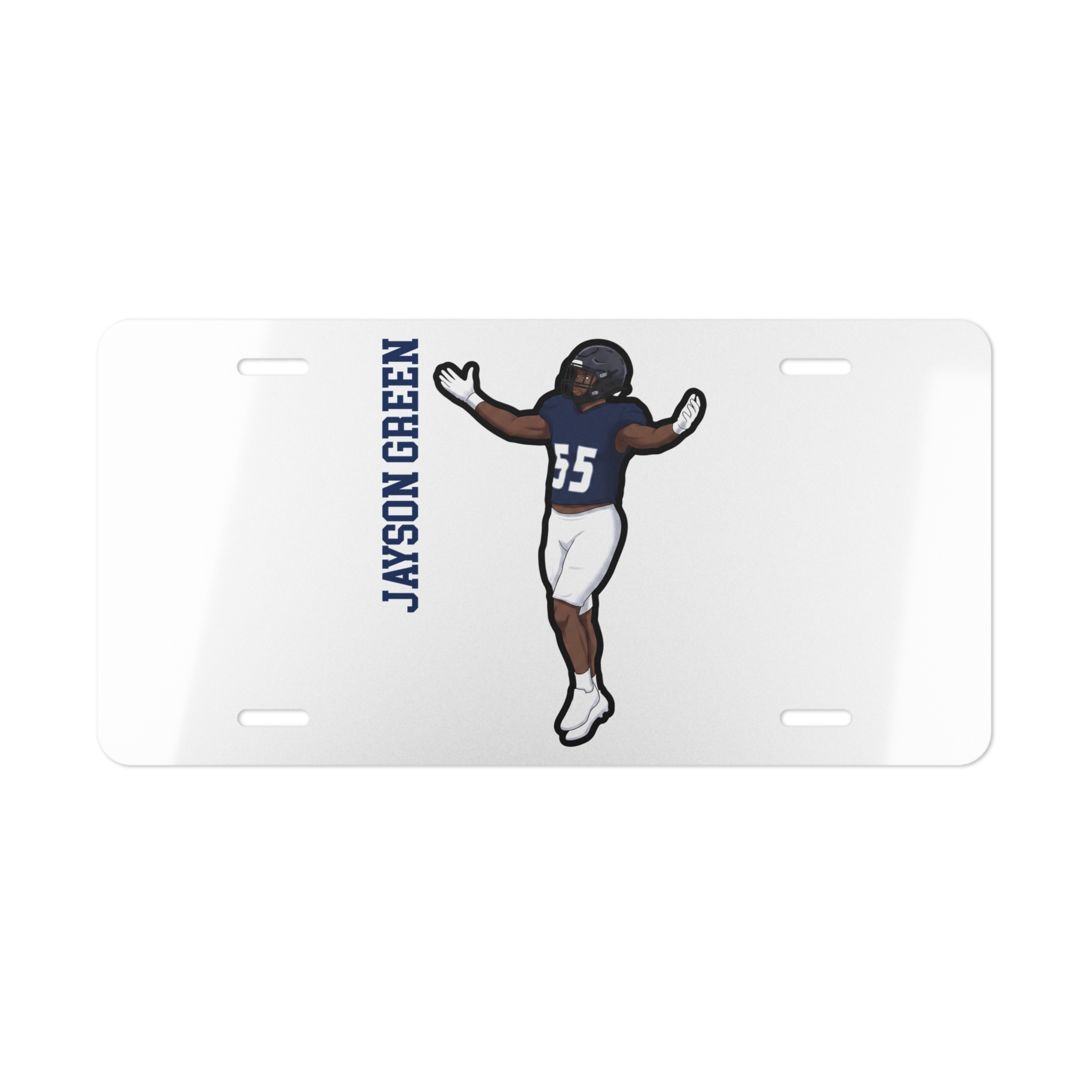 License Plate — character_name_vertical in Classic