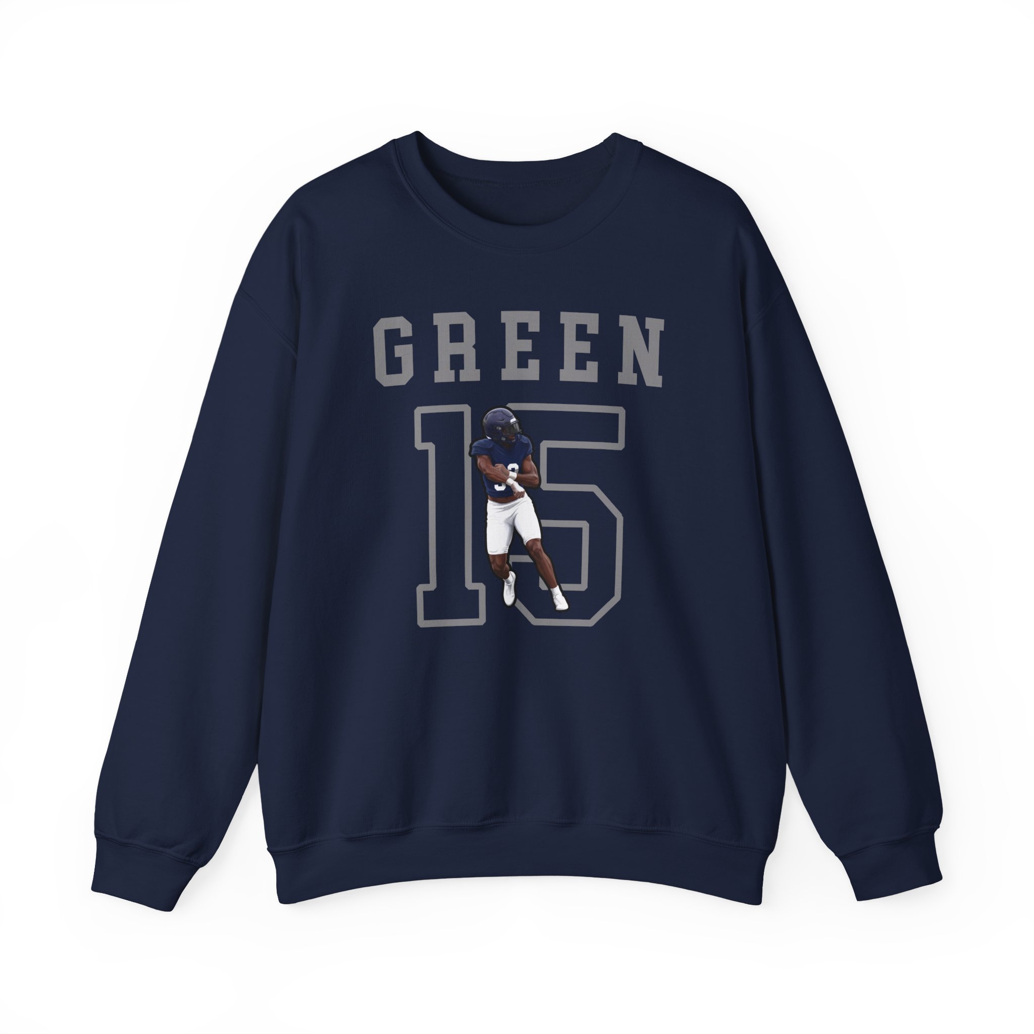 Crewneck Sweatshirt — character_shirsey in Navy