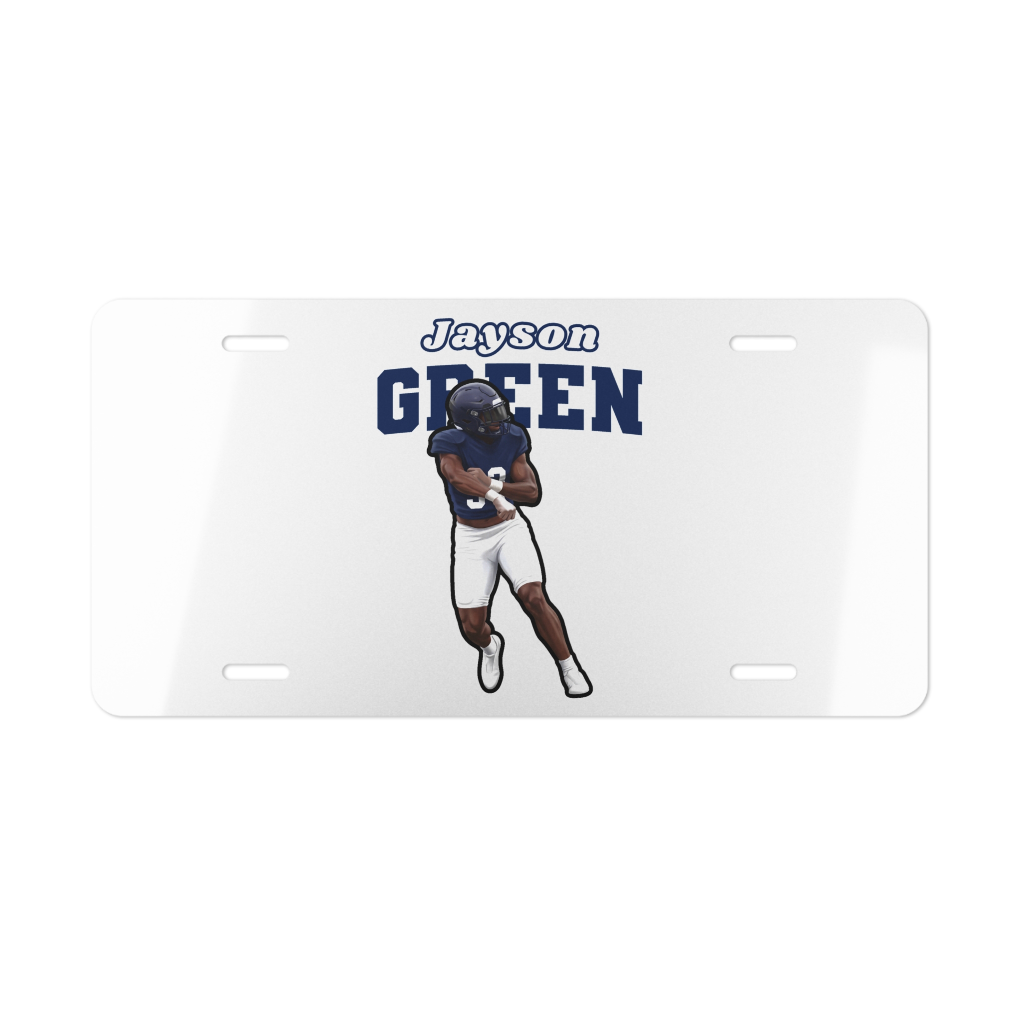 License Plate — character_name_arch in Classic
