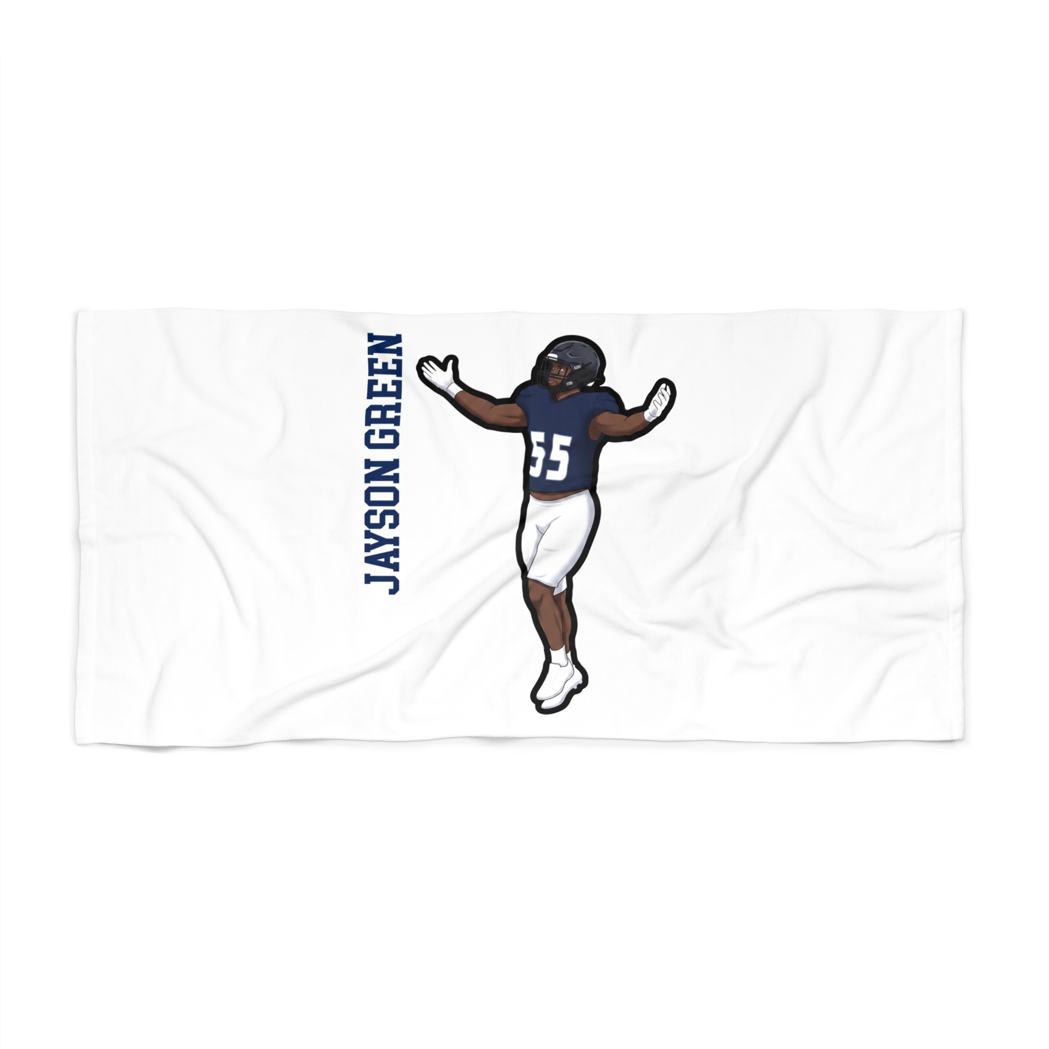 Beach Towel — character_name_vertical in Classic